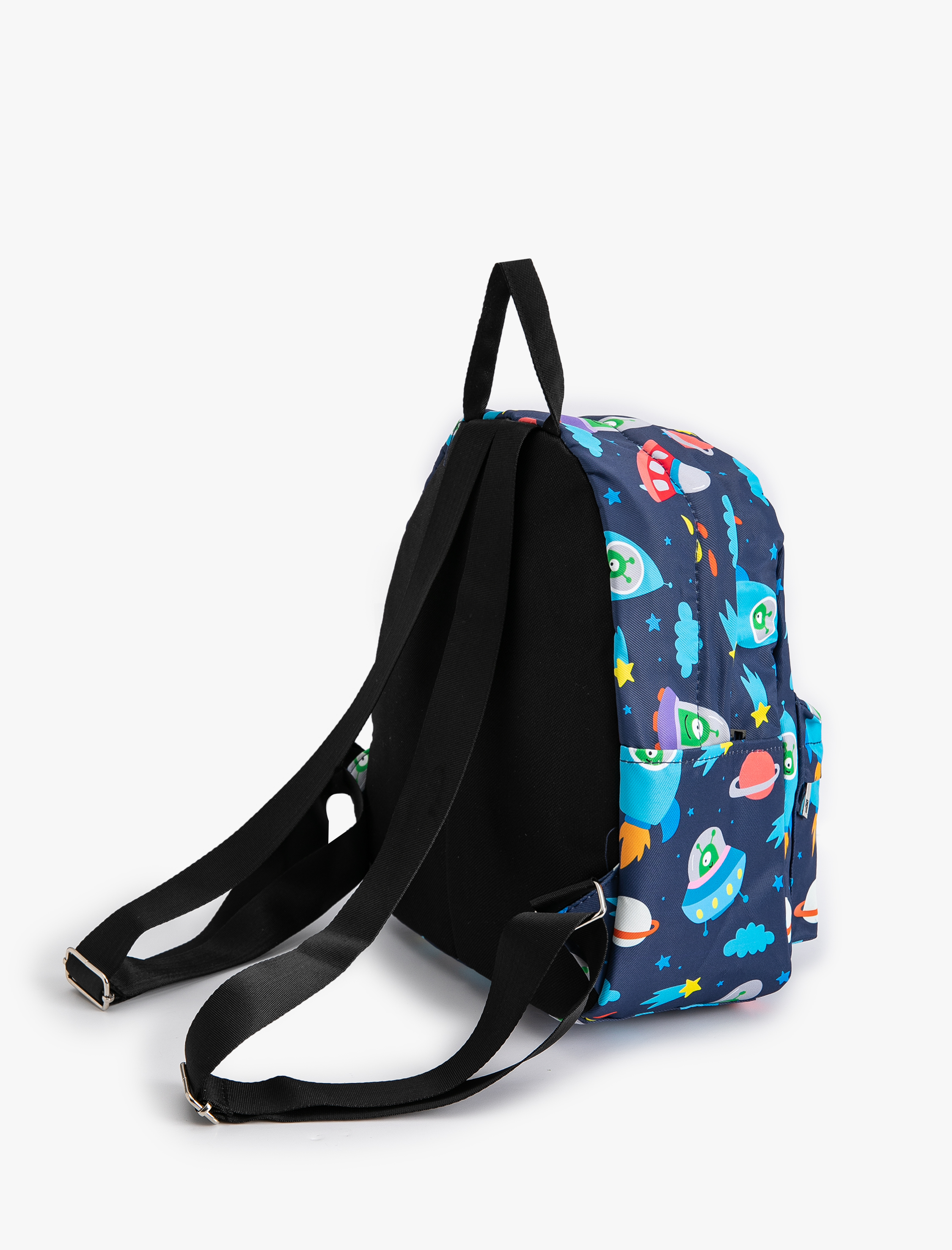  Erkek Çocuk Sırt Çantası Uzay Desenli