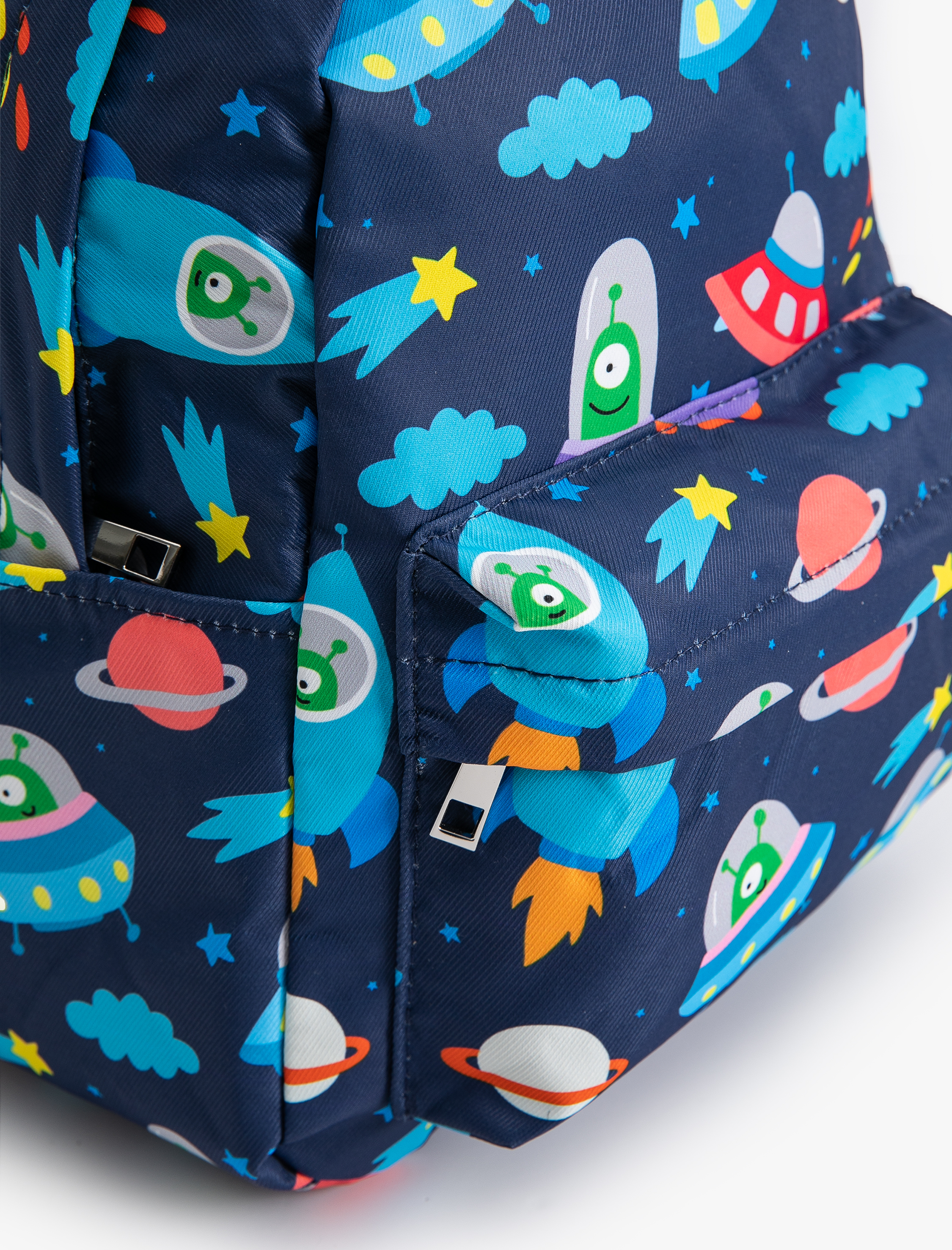  Erkek Çocuk Sırt Çantası Uzay Desenli