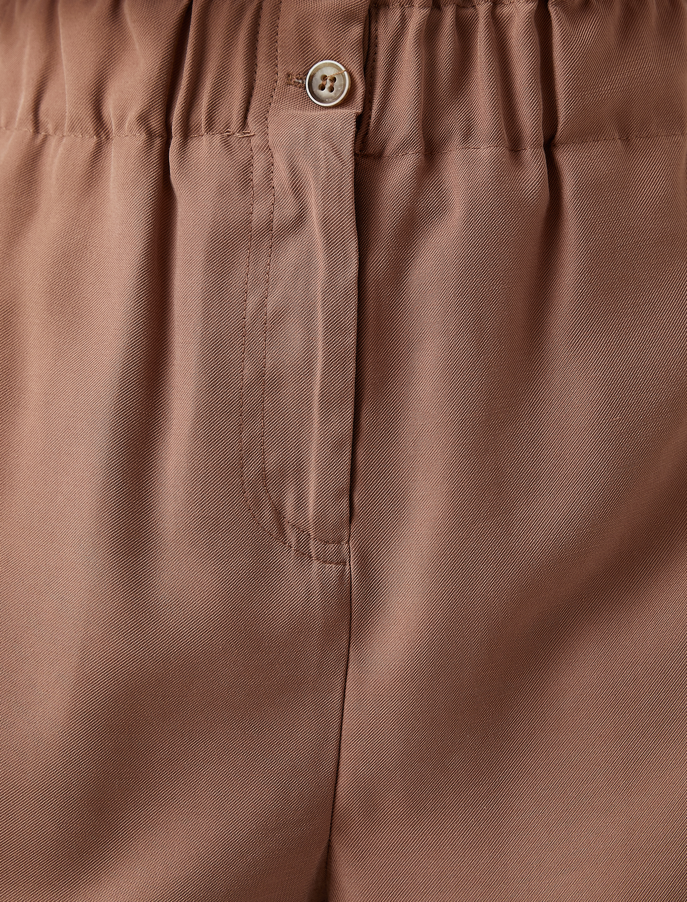   Mini Şort Yüksek Bel Cepli