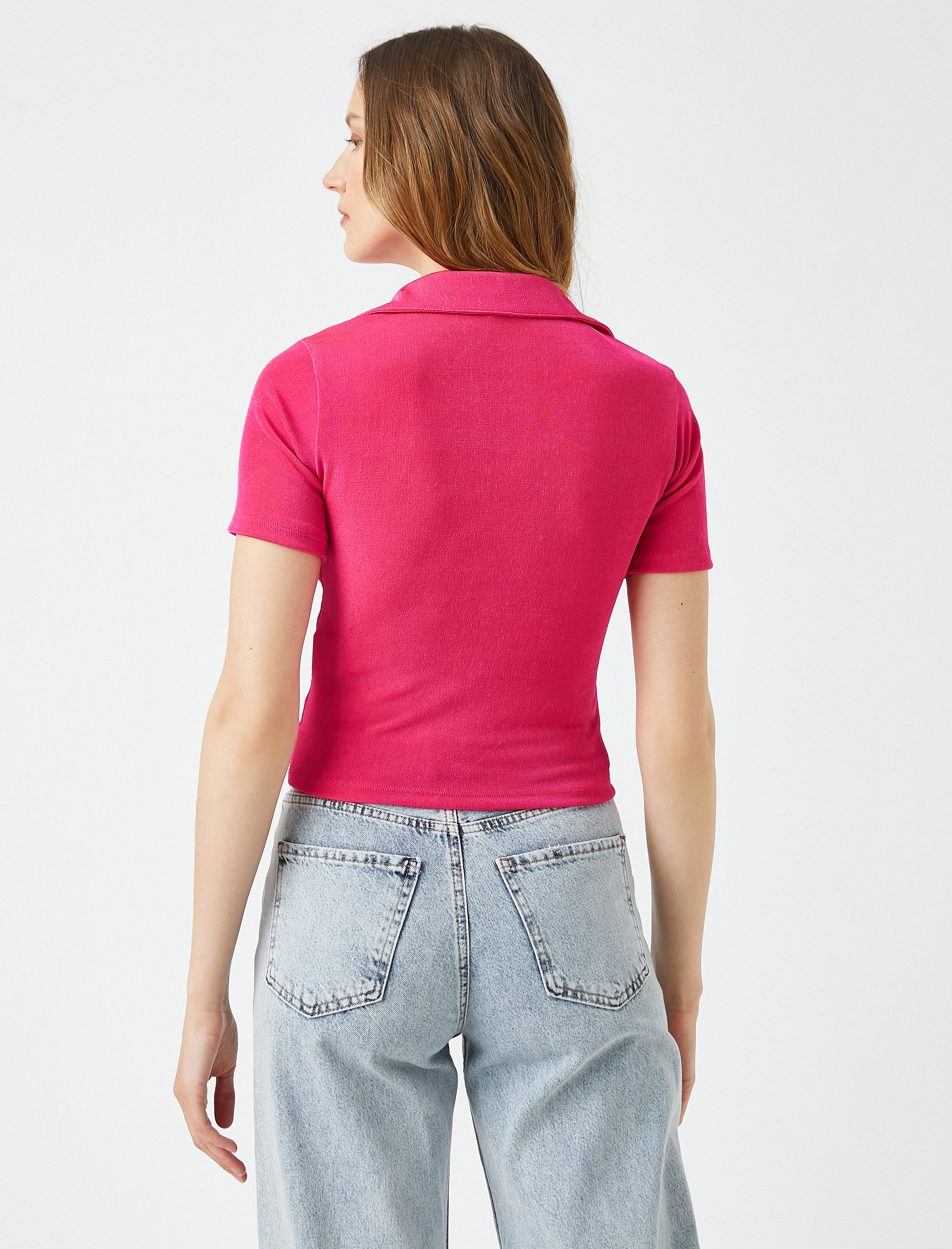   Polo Yaka Tişört Kısa Kollu