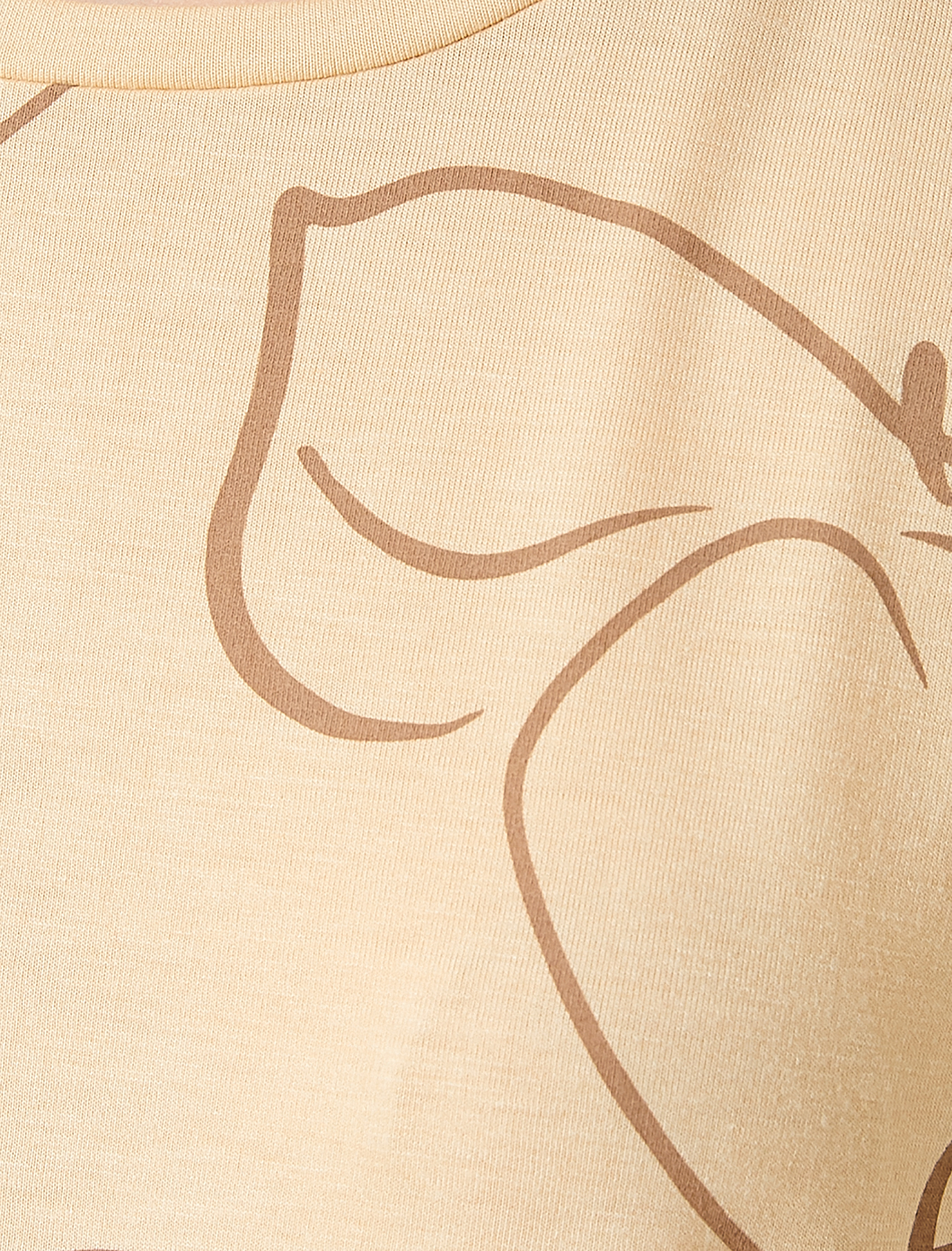   Baskılı Tişört Kısa Kollu Bisiklet Yaka