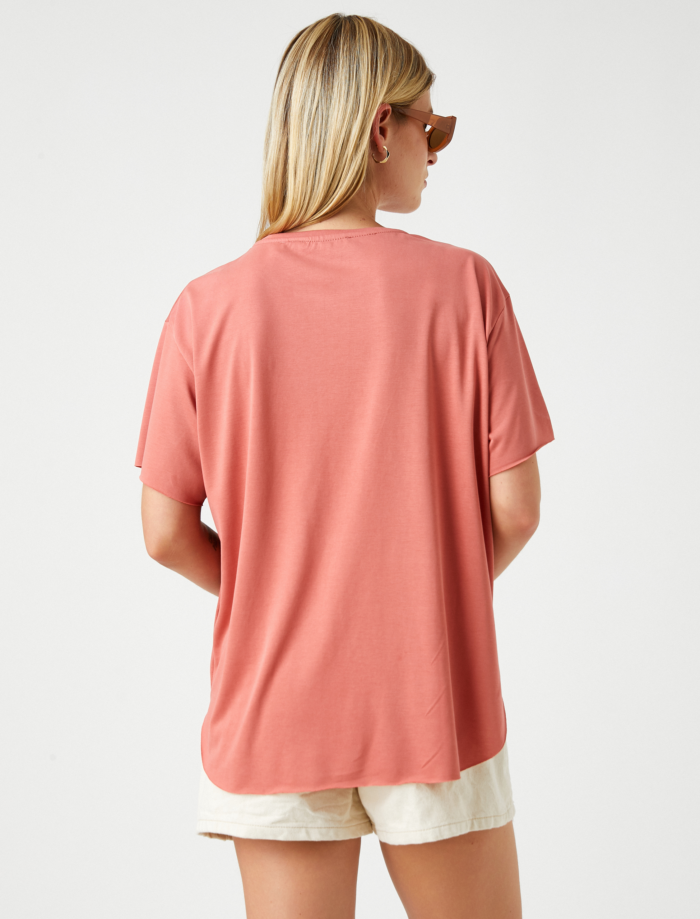   Basic Tişört Modal Karışımlı