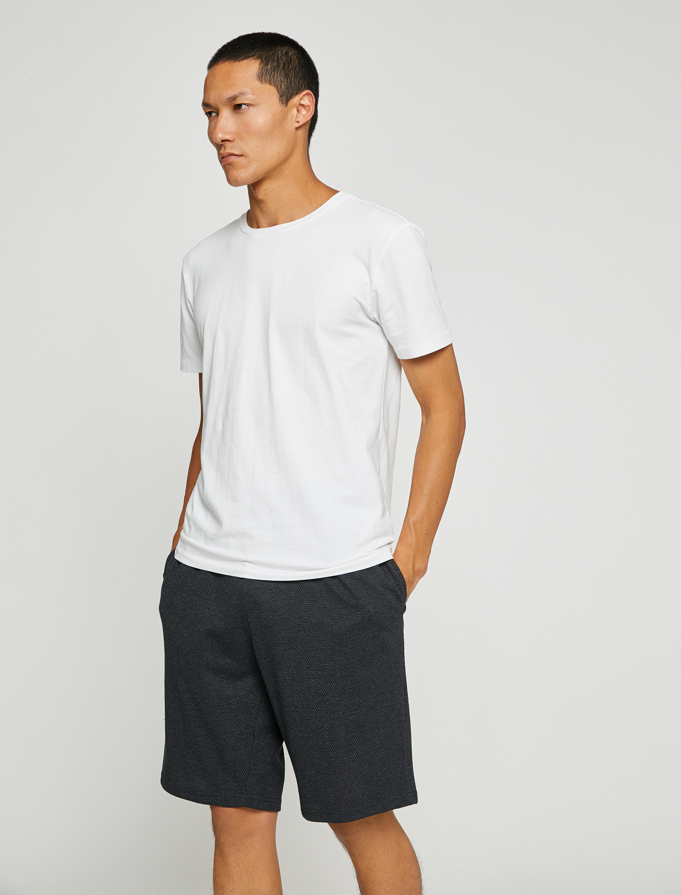   Basic Şort Beli Bağcıklı Slim Fit Cep Detaylı