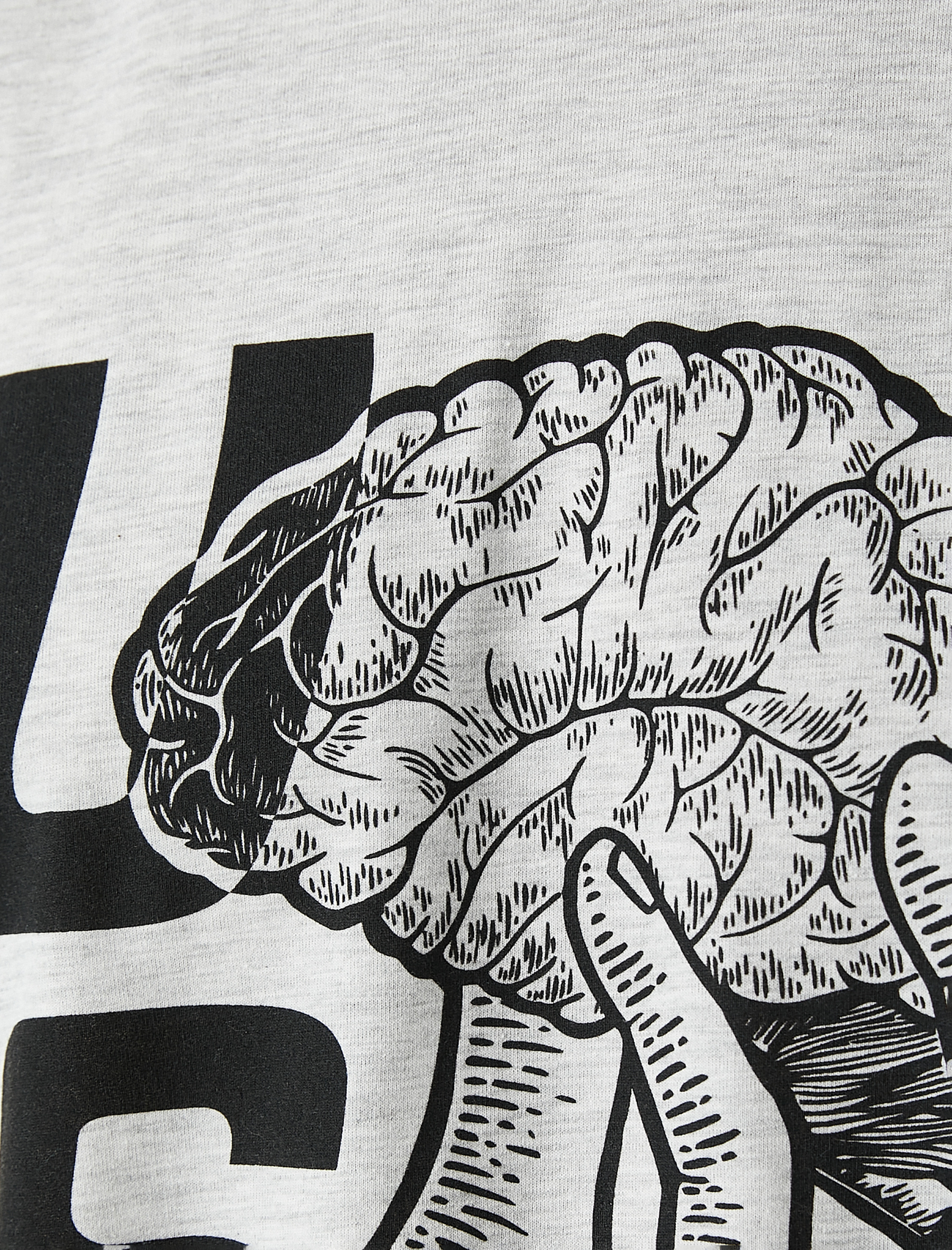   Slogan Baskılı Tişört Bisiklet Yaka Kısa Kollu