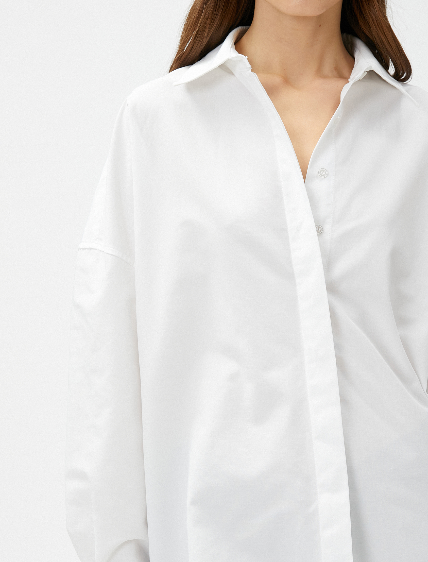   Basic Gömlek Uzun Kollu