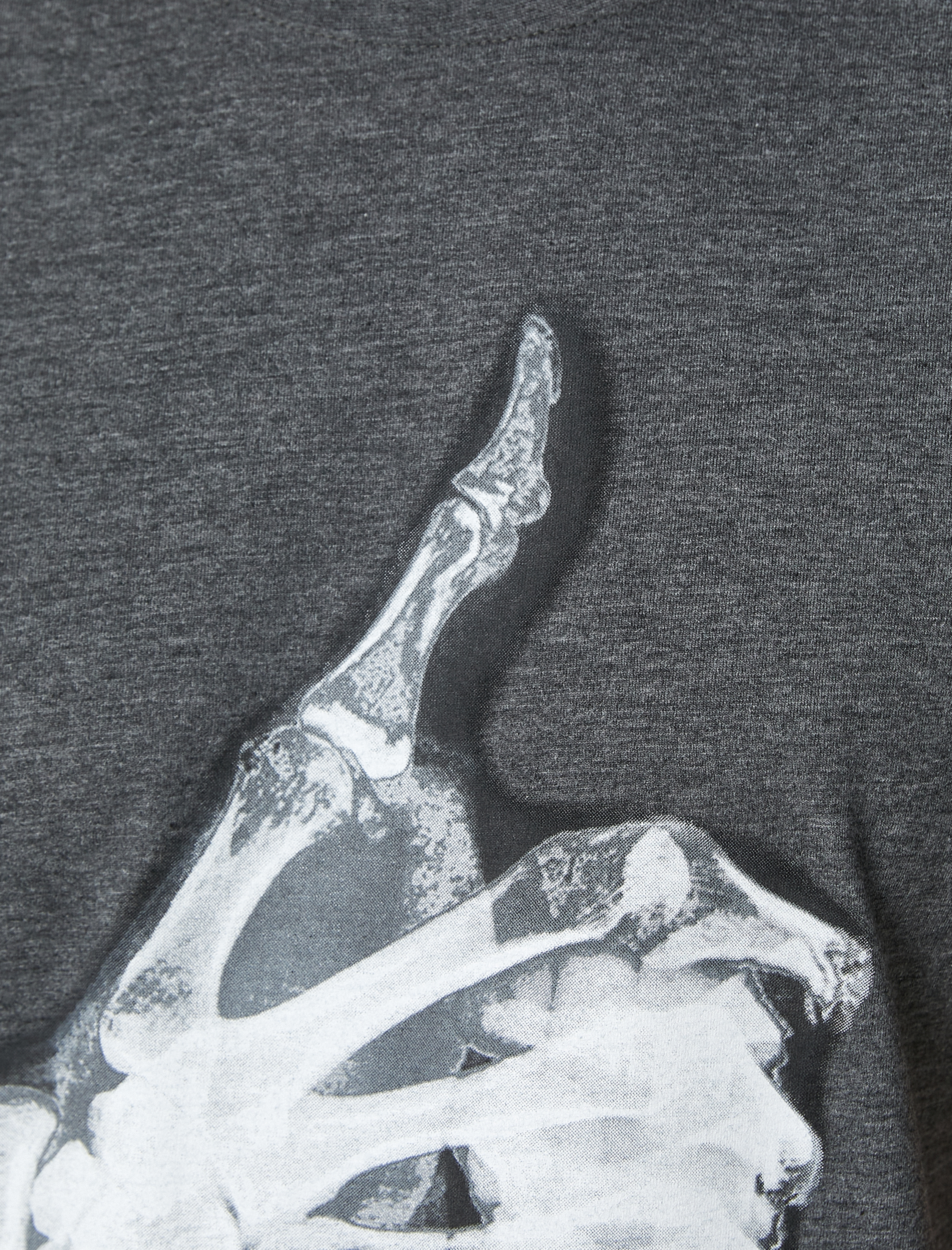   Bisiklet Yaka Tişört Slogan Baskılı Kısa Kollu