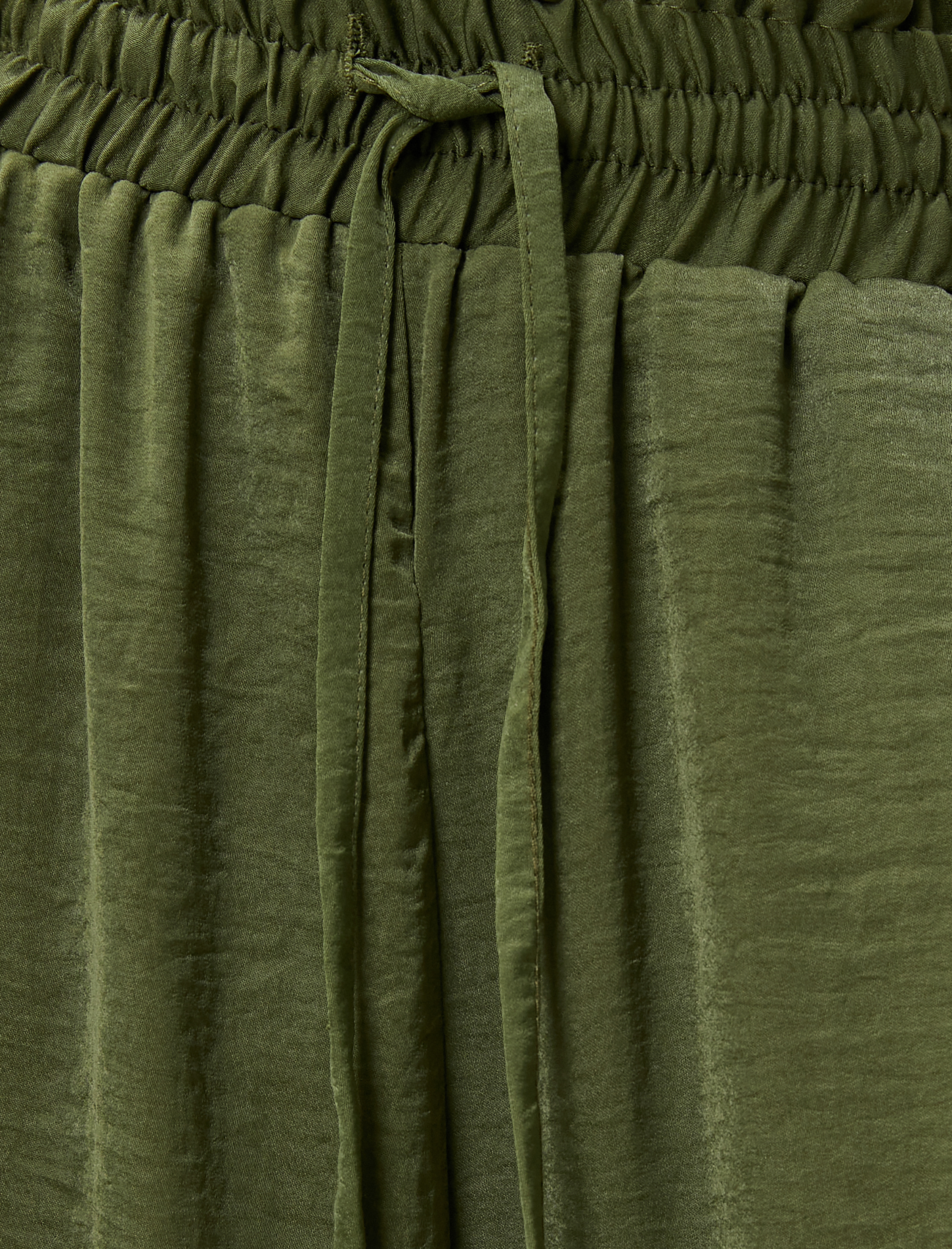   Palazzo Pantolon Beli Bağlamalı