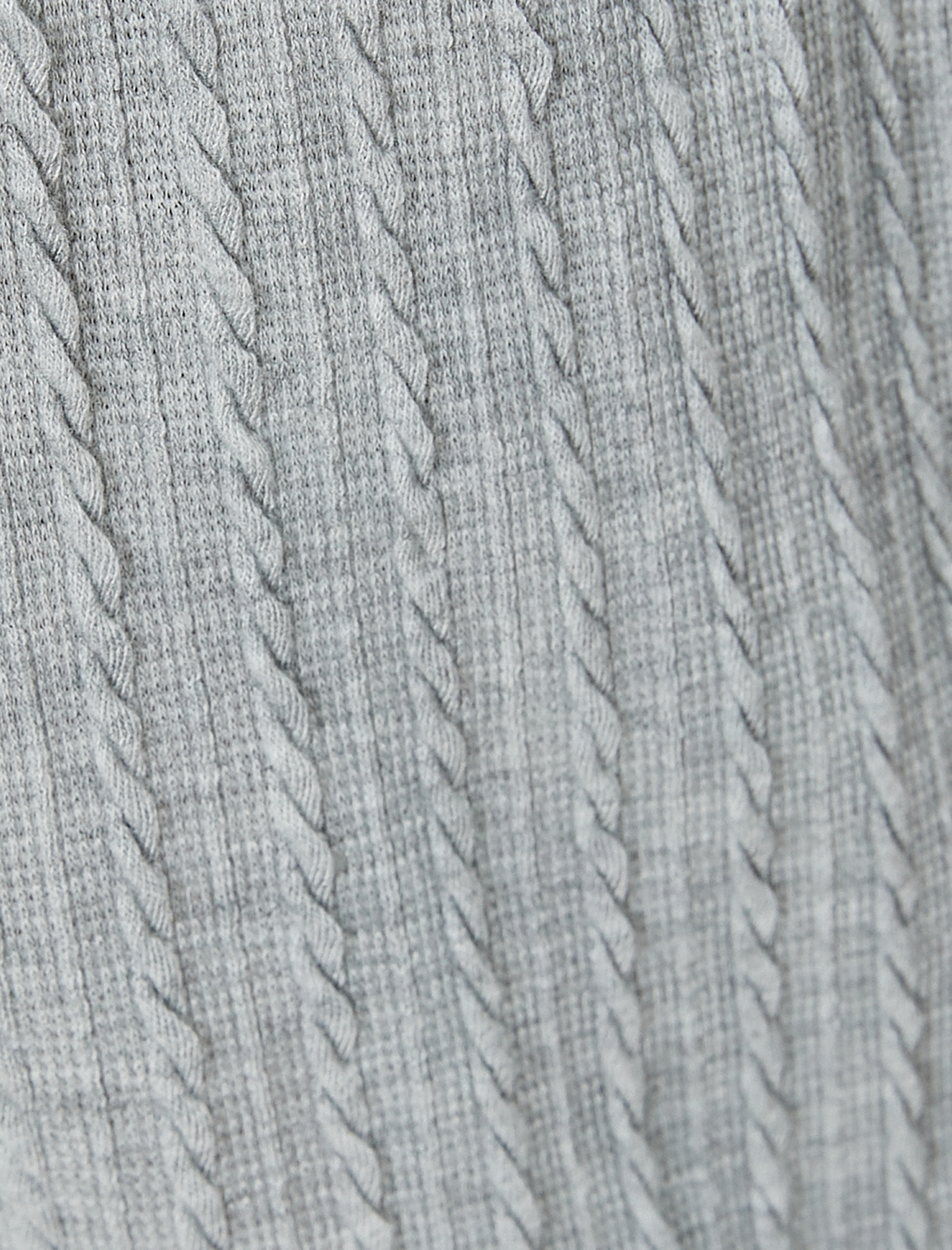   Beli Bağlamalı Şort Örgü Motifli