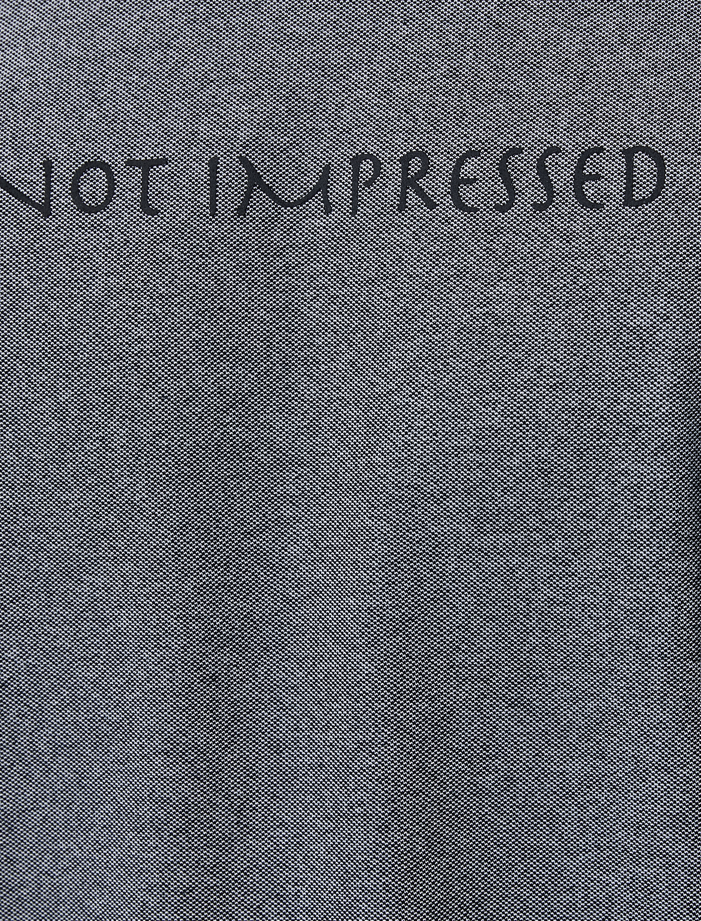   Slogan İşlemeli Tişört Dar Kesim Bisiklet Yaka Kısa Kollu