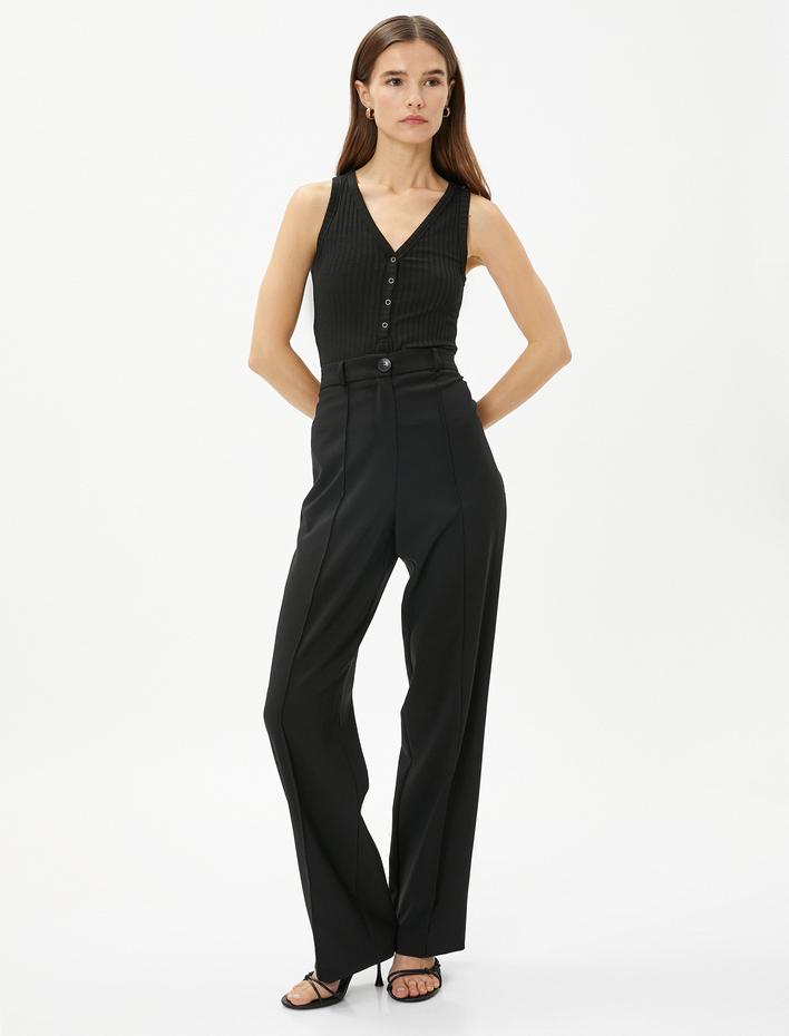  Kaşkorse Atlet V Yaka Çıtçıtlı