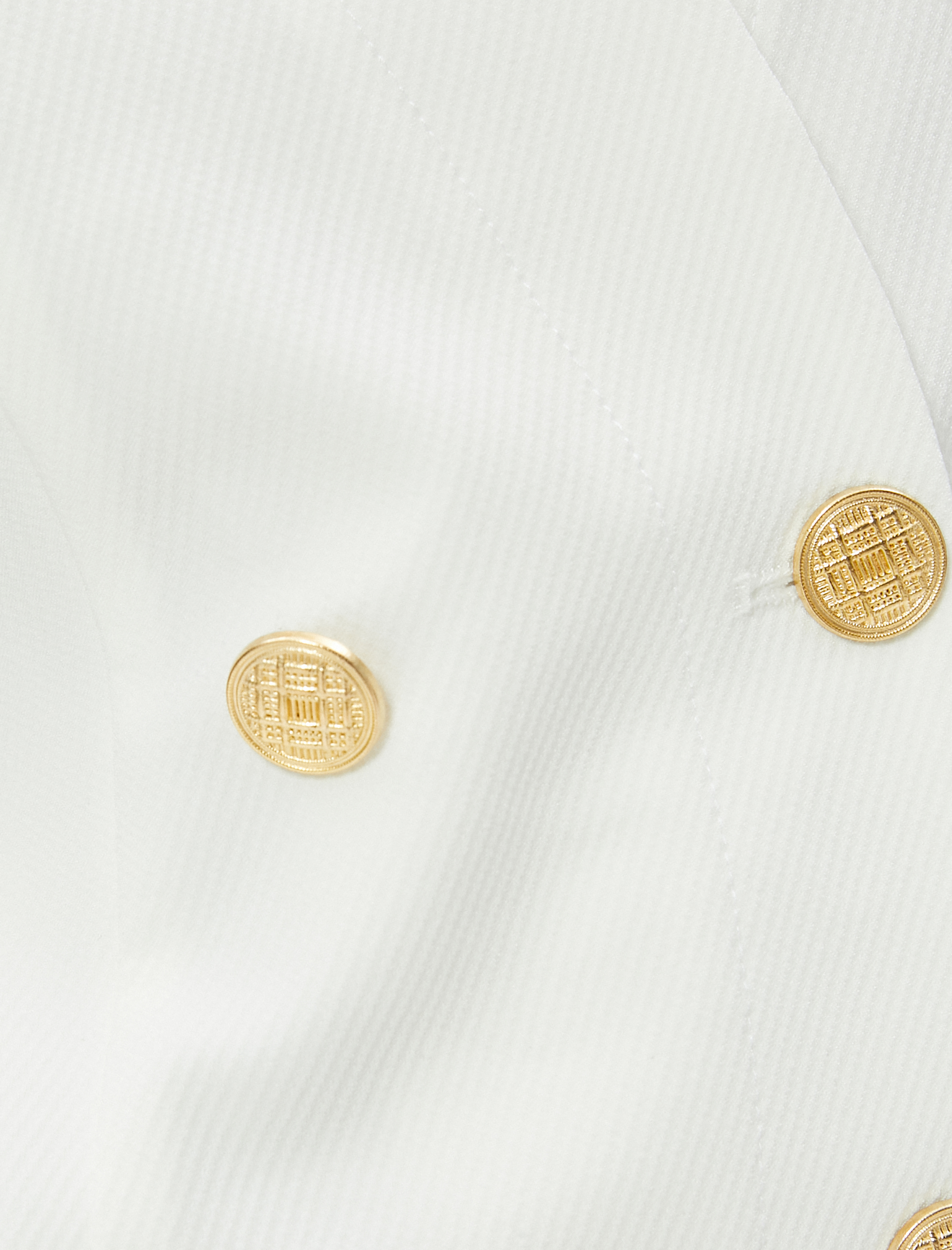   Ceket Elbise Kruvaze Düğmeli Kolsuz