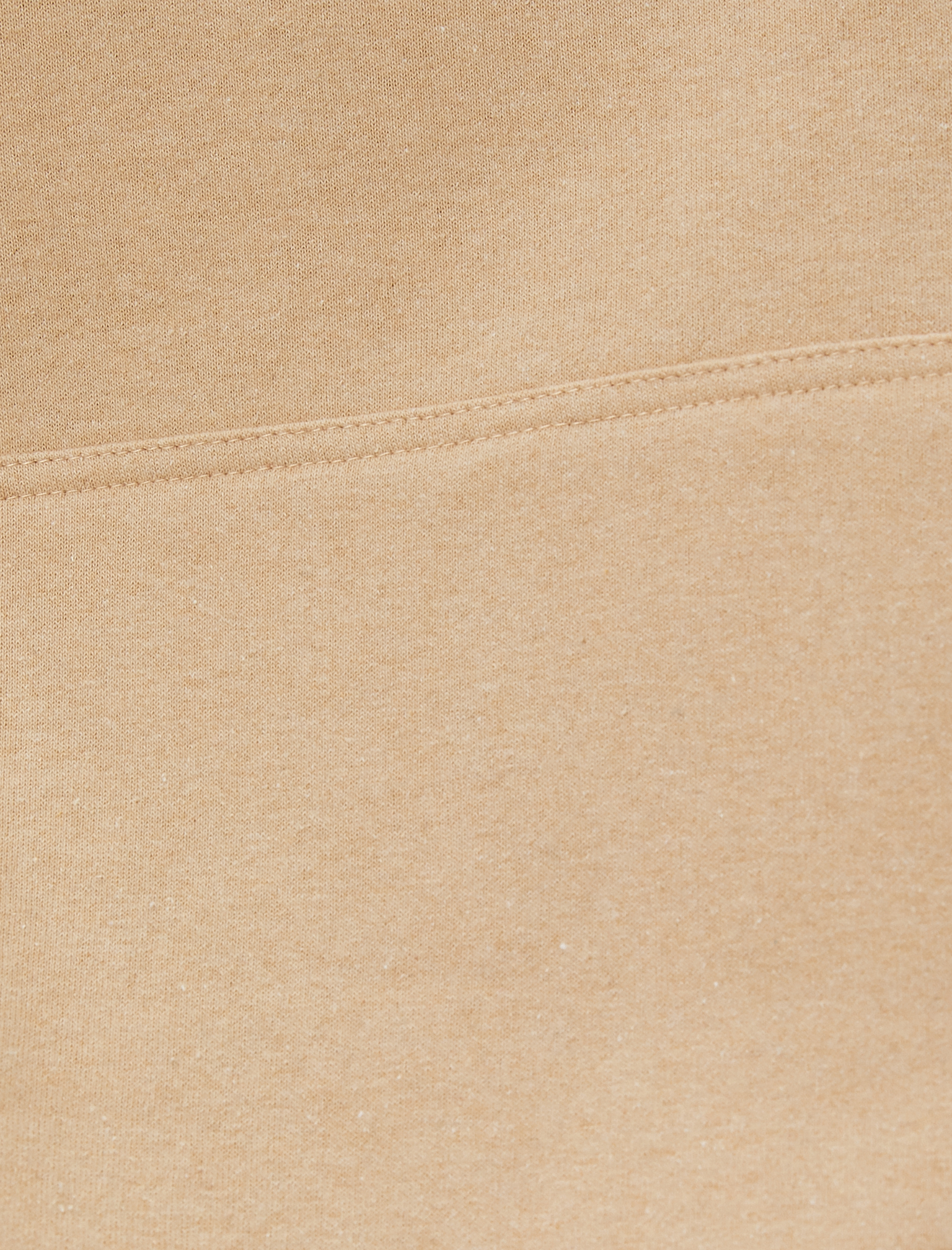   Oversize Sweatshirt Şal Yaka Kanguru Cepli Bağcıklı Şardonlu