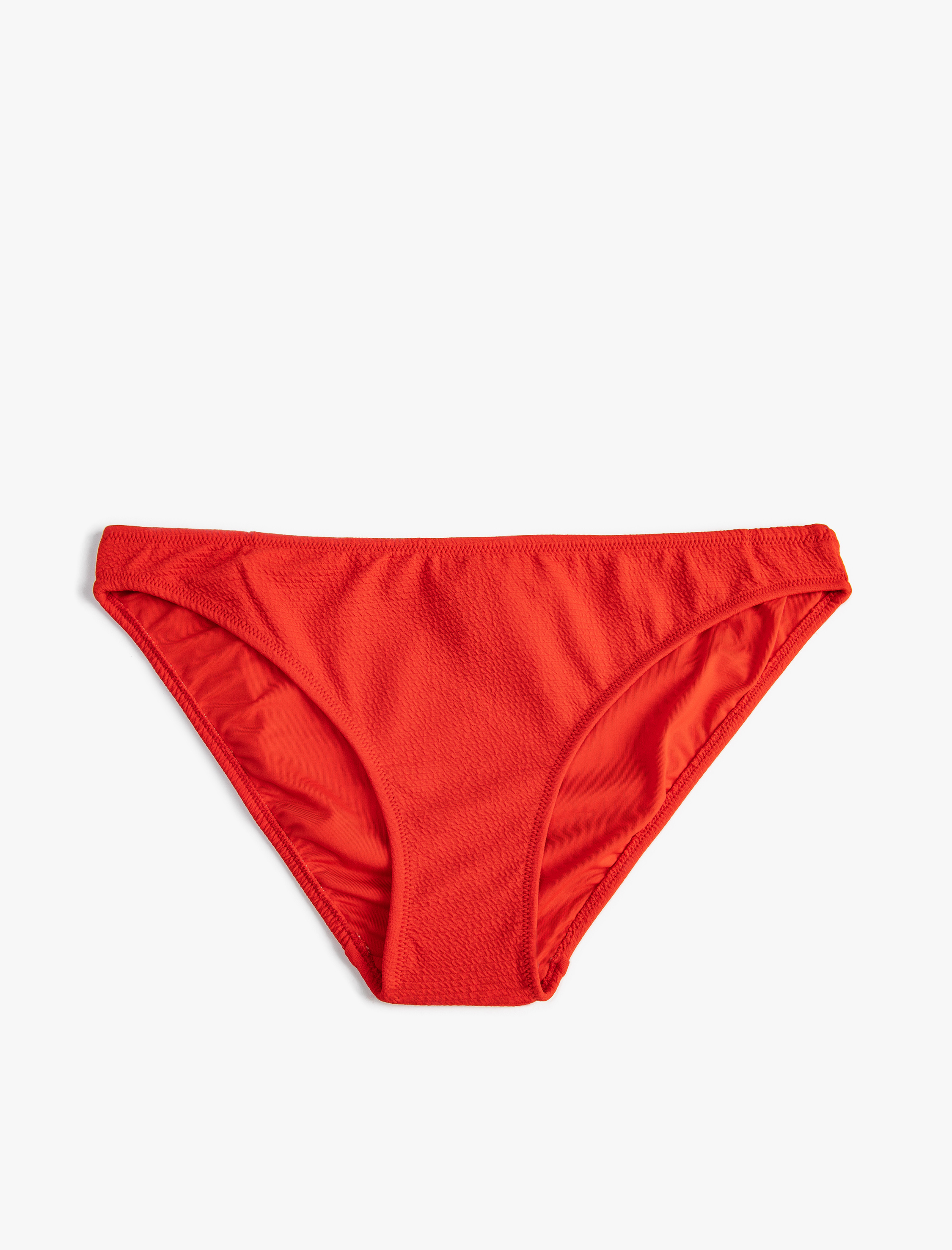 Koton Kadın Dokulu Bikini Altı Standart Bel -1