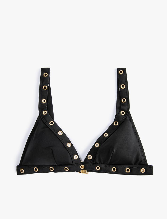  Üçgen Bikini Üstü Askılı Kuşgözü Detaylı