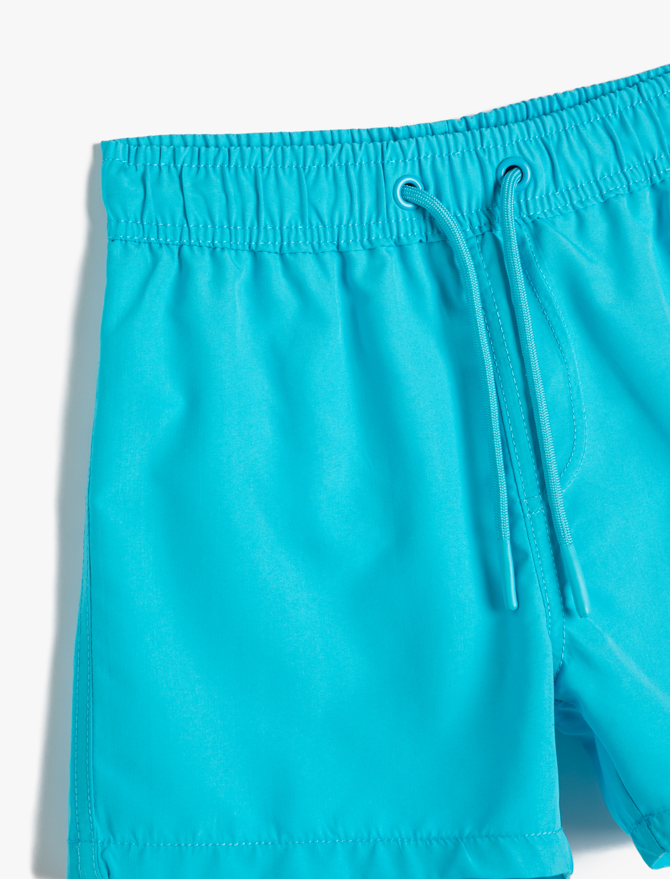  Erkek Çocuk Deniz Şortu Suda Renk Değiştiren Beli Bağlamalı File Astarlı