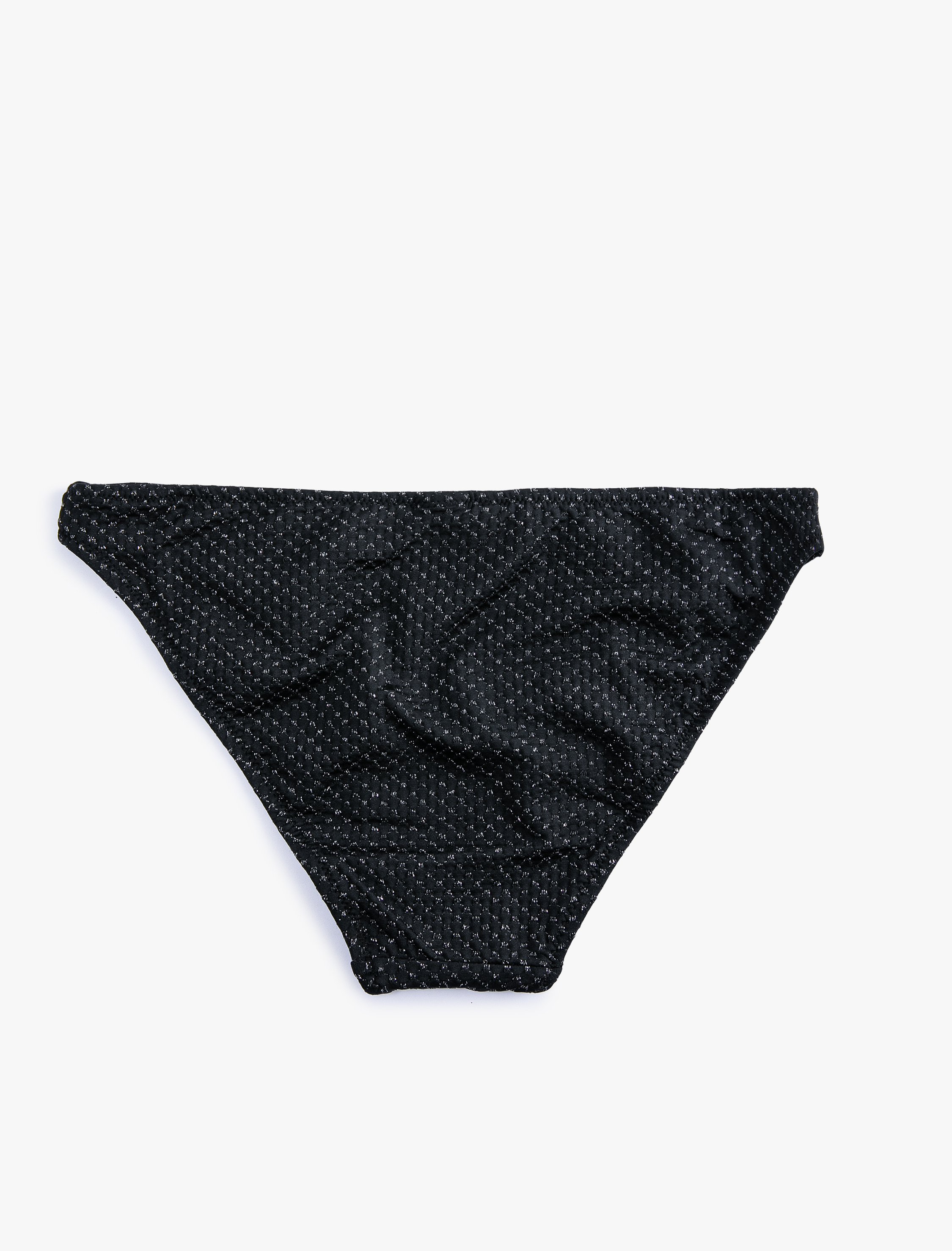   Simli Bikini Altı Normal Bel Dokulu