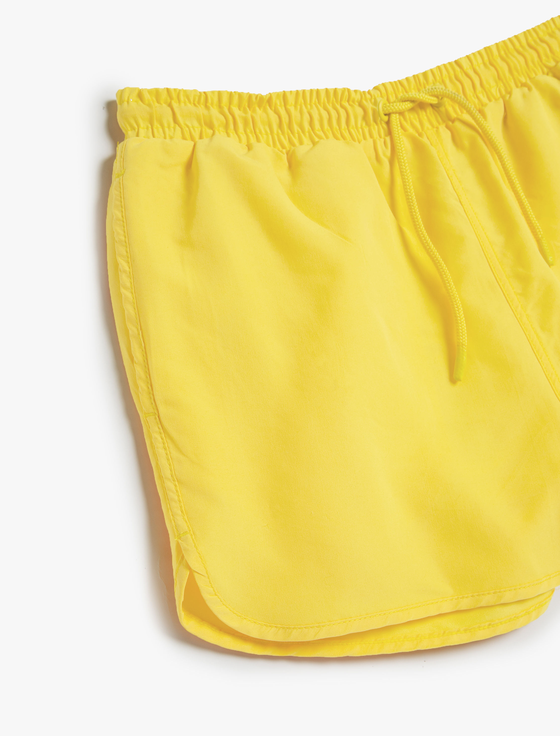   Mayo Şort Kısa Beli Bağcıklı Cepli