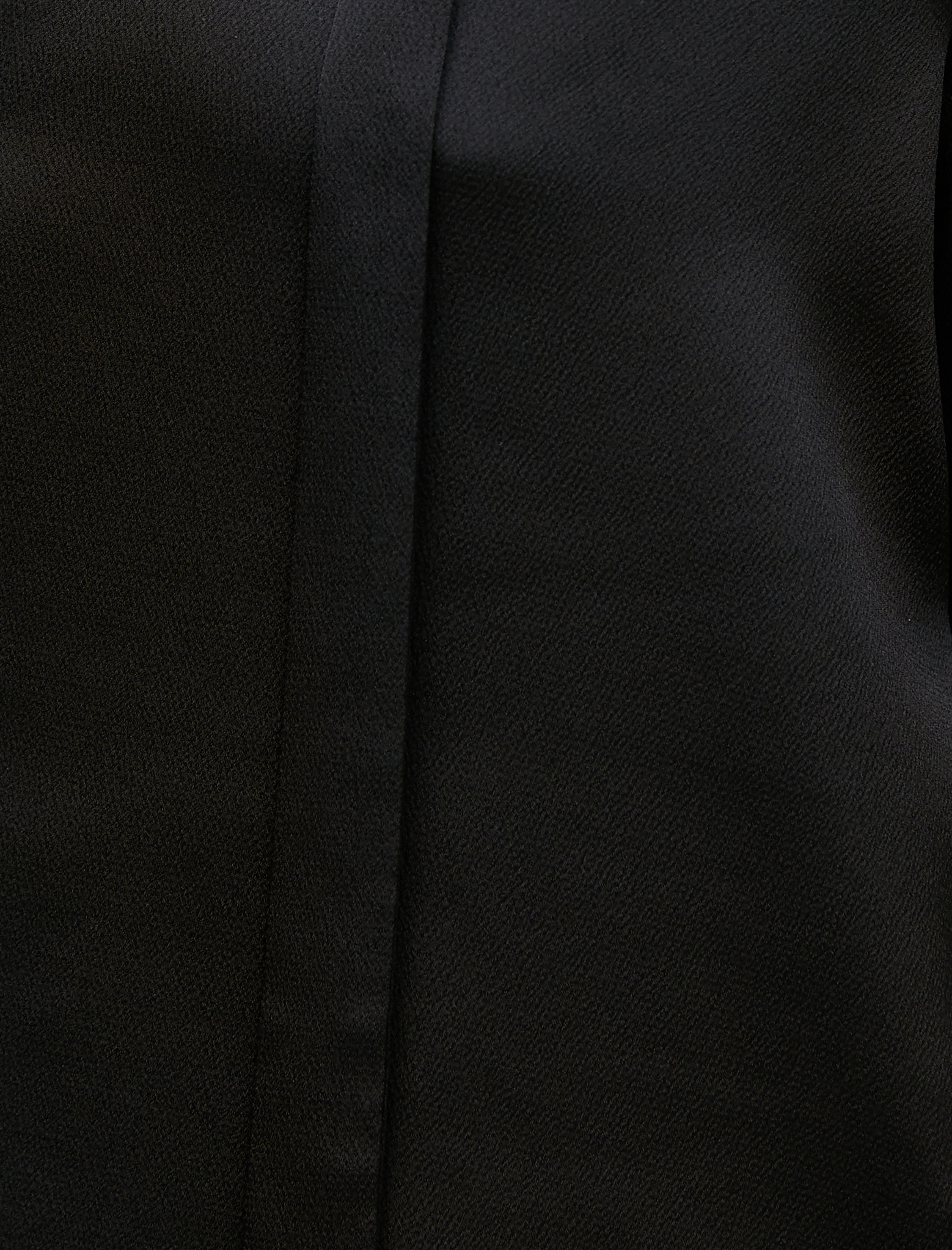   Saten Gömlek Uzun Kollu Fular Yaka Fırfırlı Regular Fit