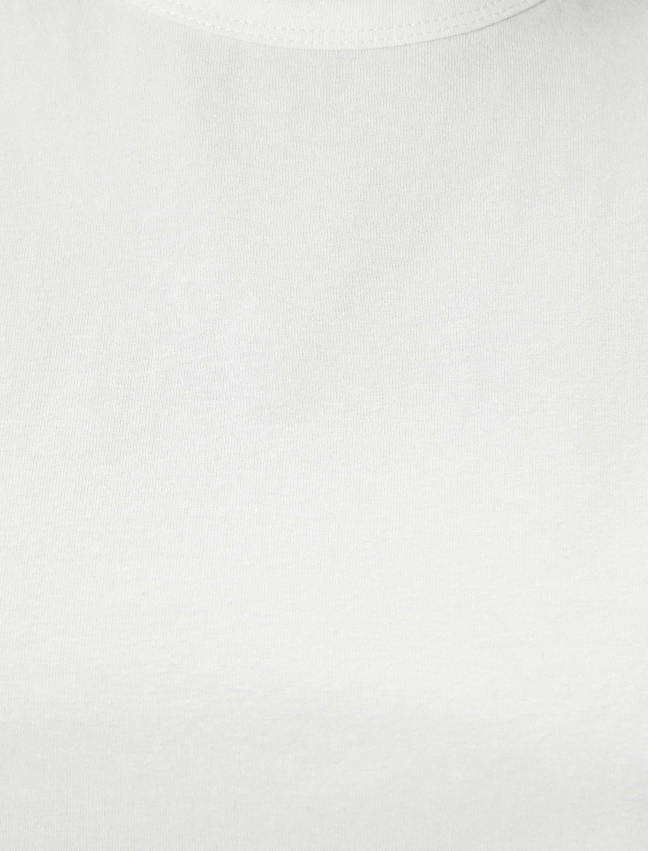   Kolsuz Basic Crop Tişört Bisiklet Yaka Pamuklu