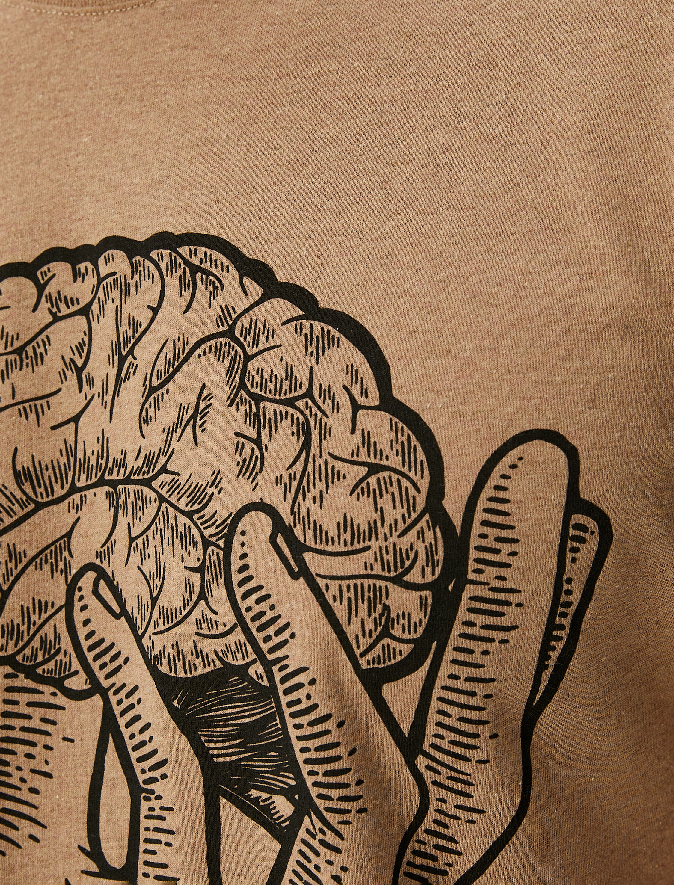   Slogan Baskılı Tişört Bisiklet Yaka Kısa Kollu