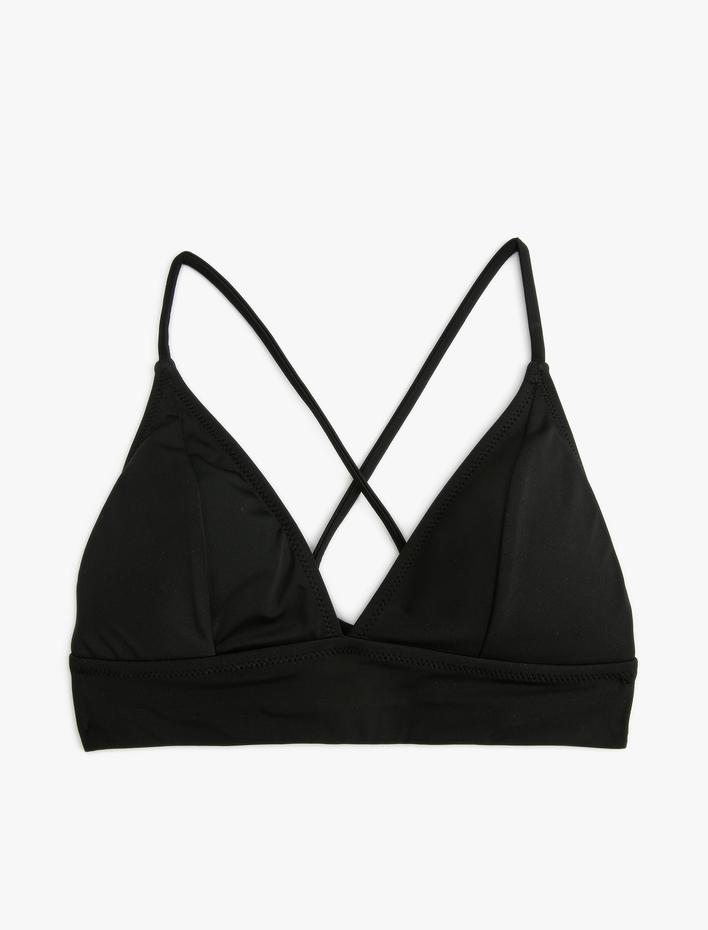  Bralet Bikini Üstü Sırtı Çapraz