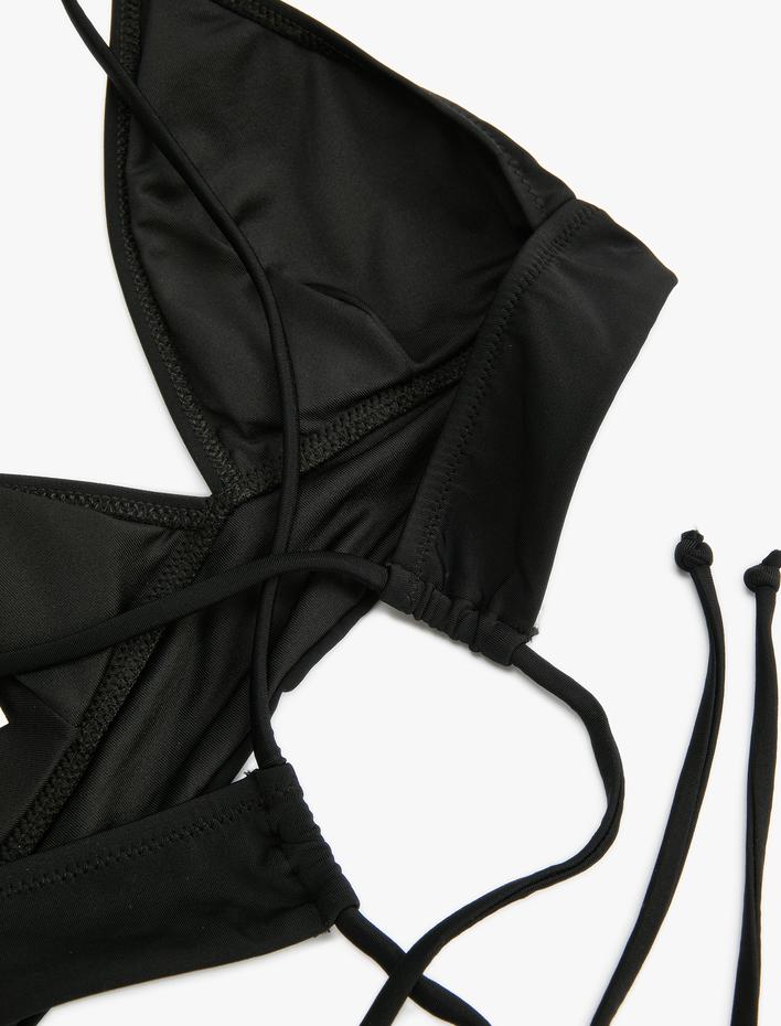  Bralet Bikini Üstü Sırtı Çapraz