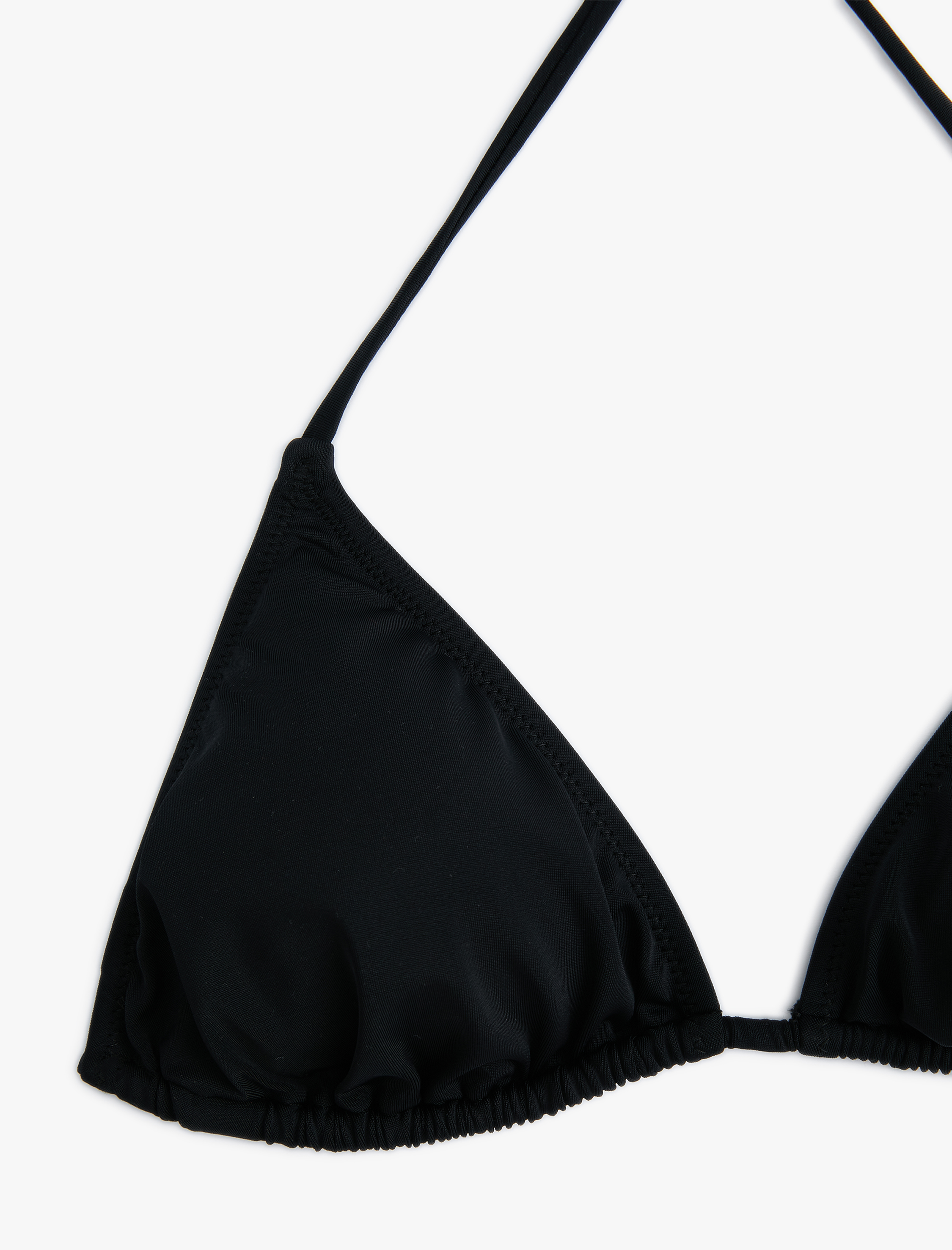   Üçgen Bikini Üstü Boyundan Bağlamalı