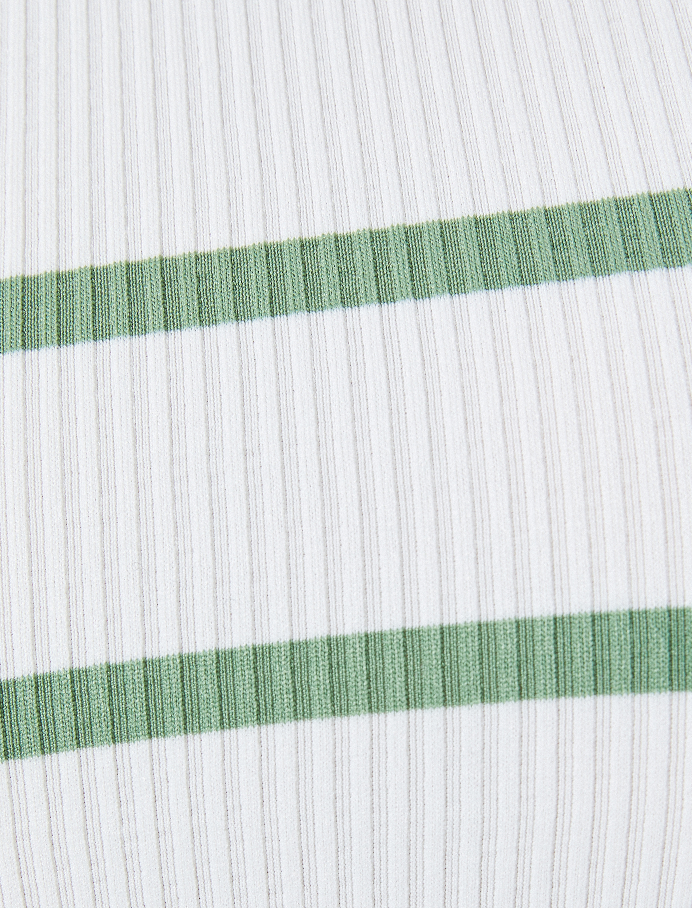   Crop Atlet Bisiklet Yaka Kolsuz Slim Fit Ribanalı