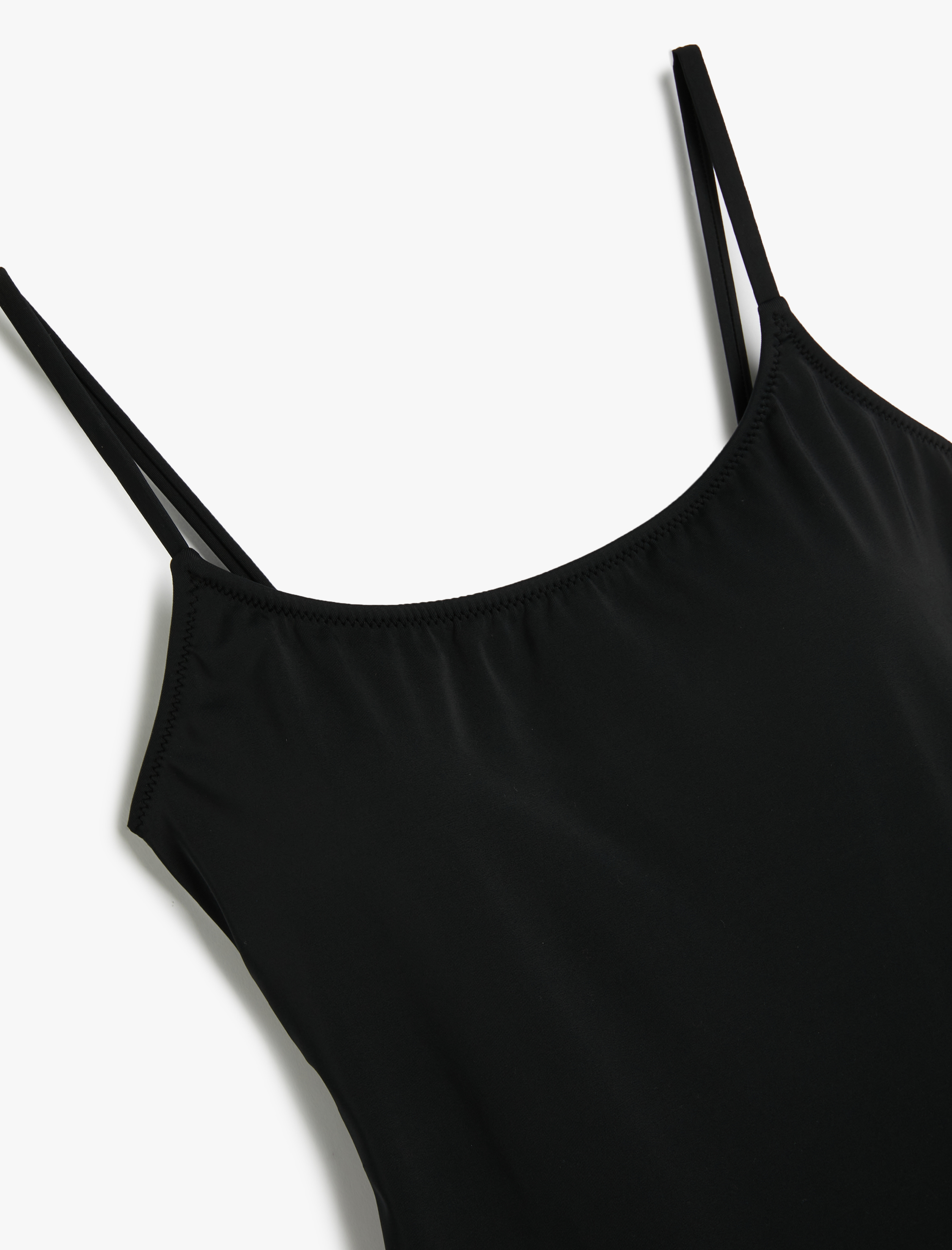   Basic Mayo U Yaka İnce Askılı