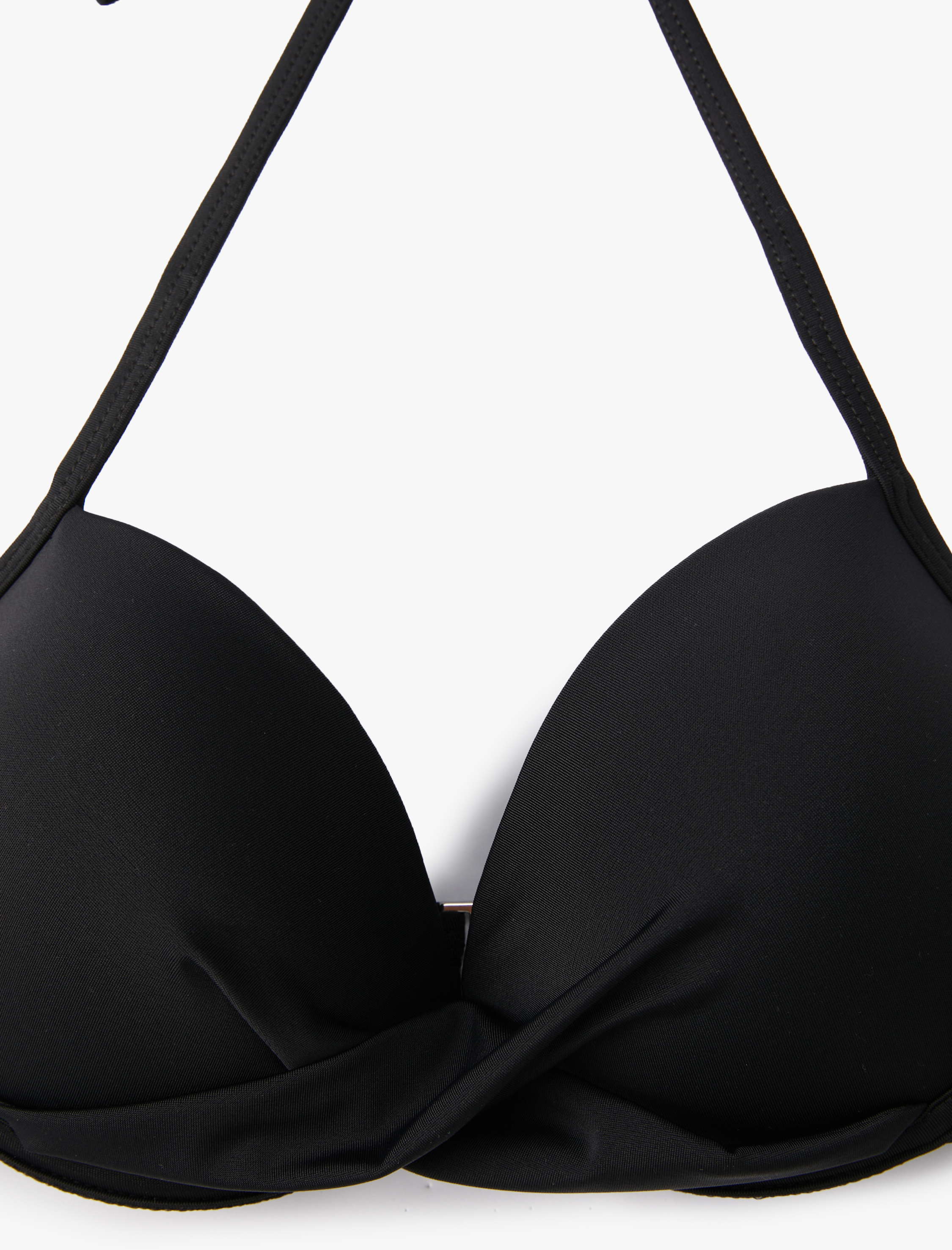   Push Up Bikini Üstü Boyundan Bağlamalı