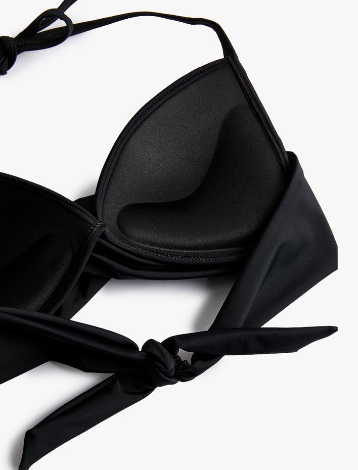  Push Up Bikini Üstü Boyundan Bağlamalı Dolgulu