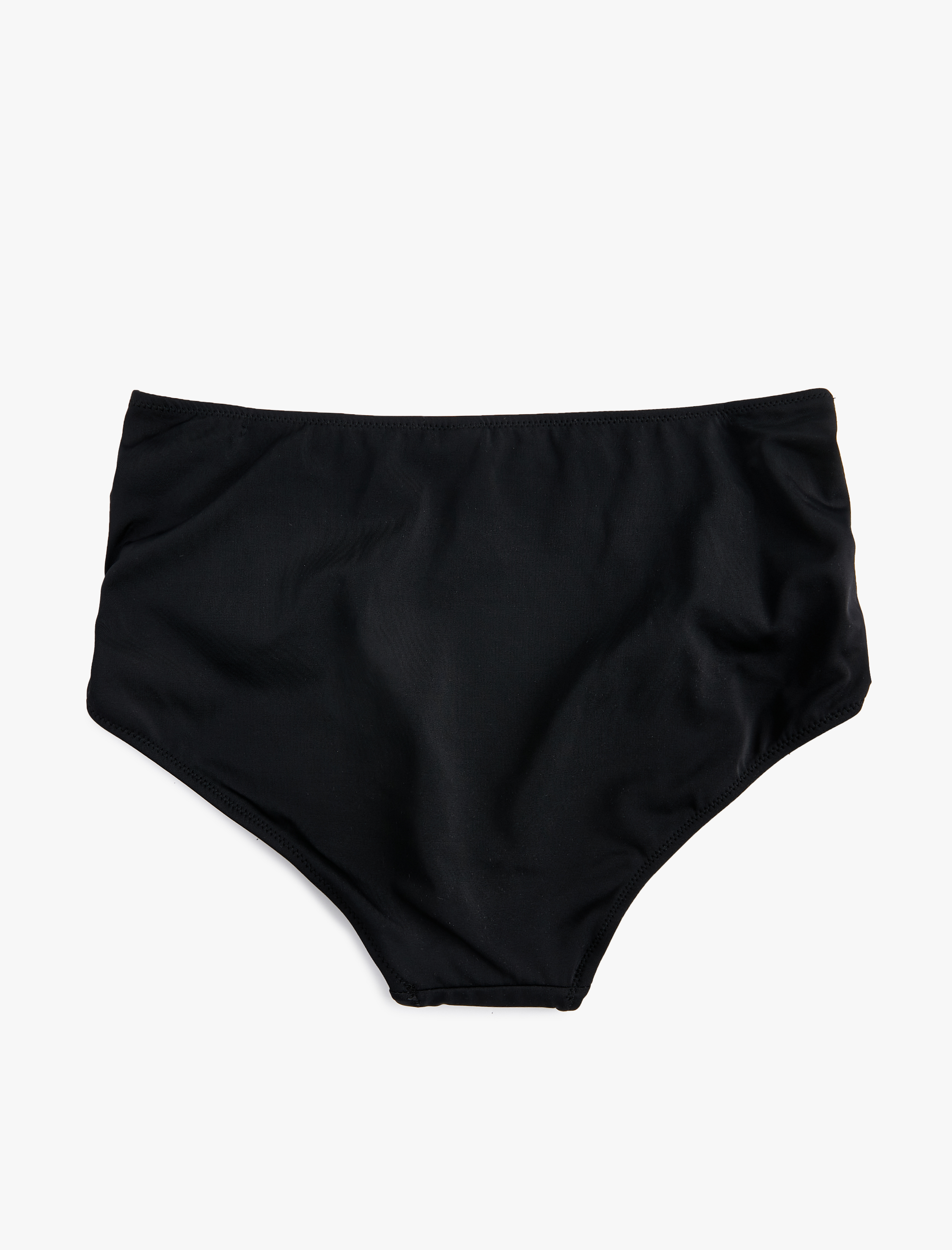   Yüksek Bel Bikini Altı Drapeli