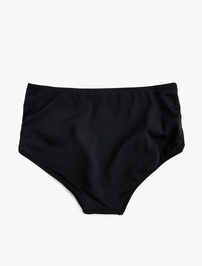  Yüksek Bel Bikini Altı Drapeli