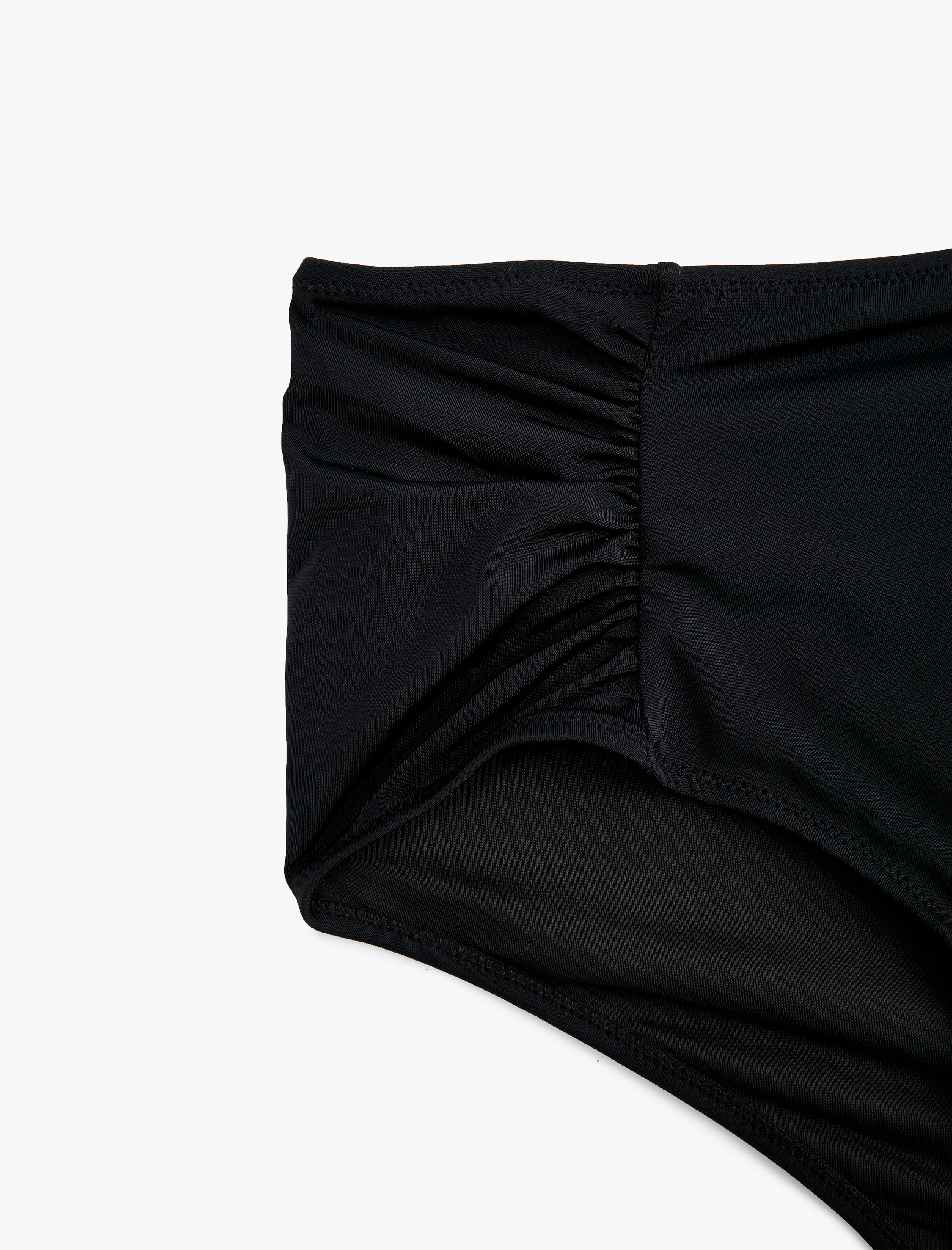   Yüksek Bel Bikini Altı Drapeli