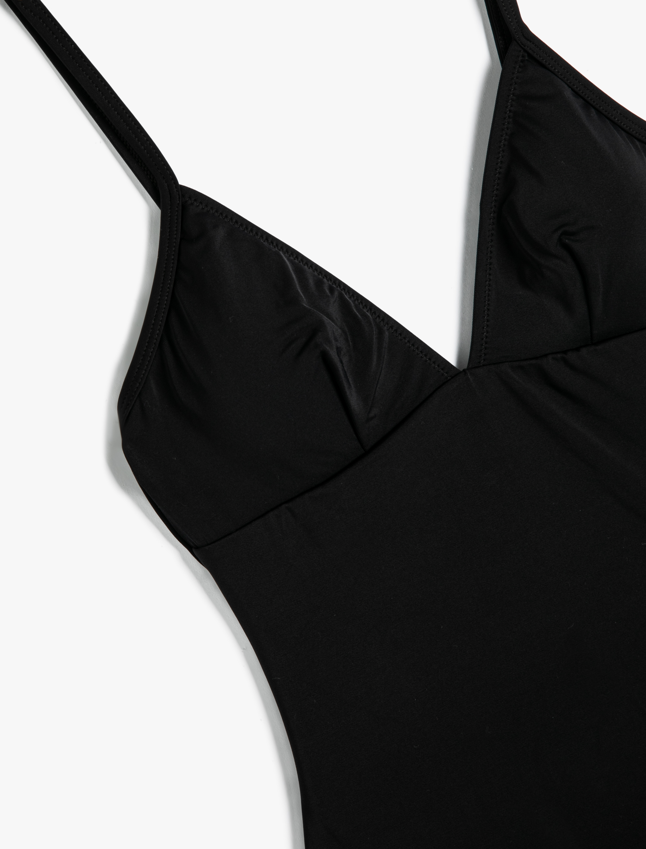   Askılı Mayo V Yaka Kaplı