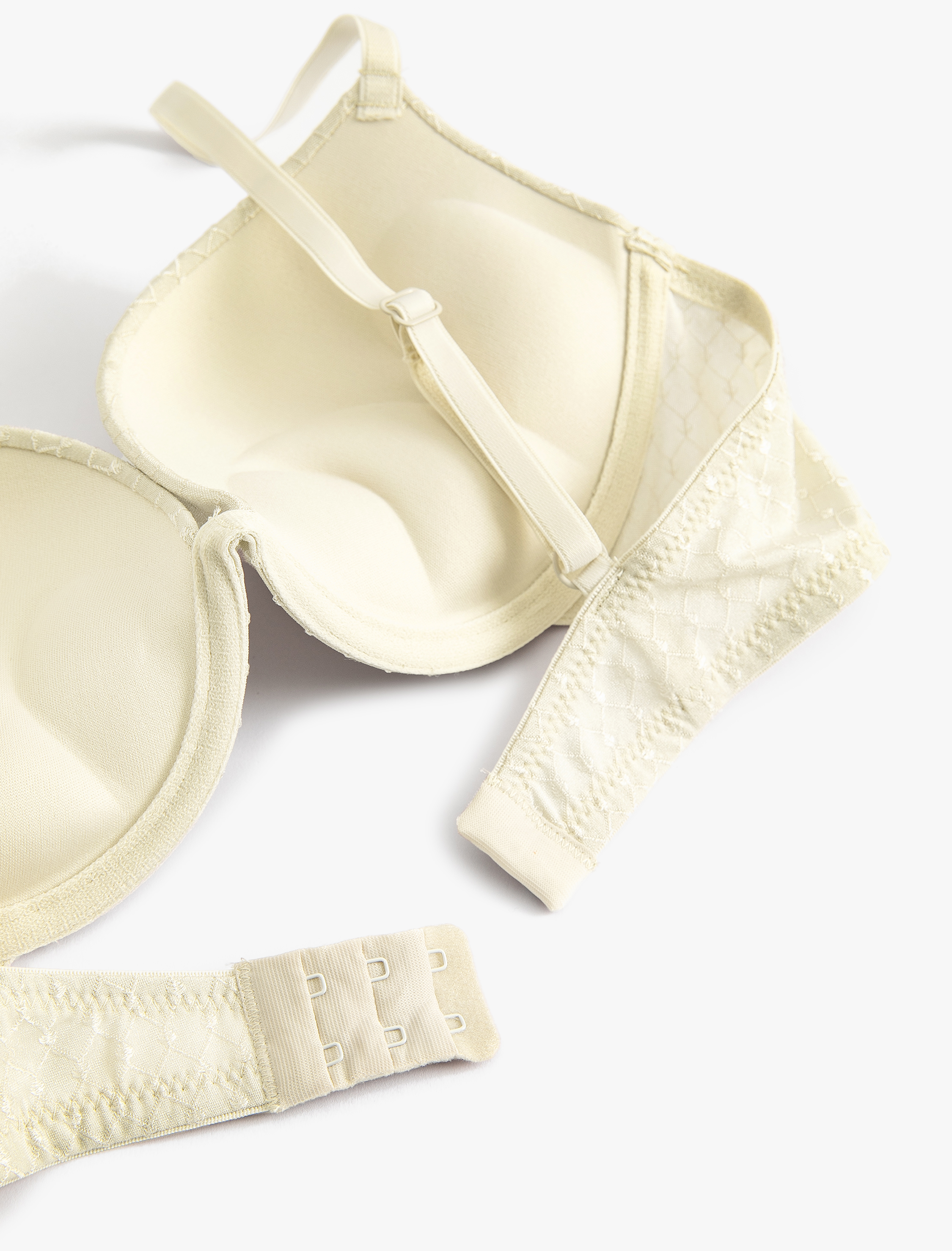   Destekli Sütyen Ekstra Dolgulu Balenli Kaplı