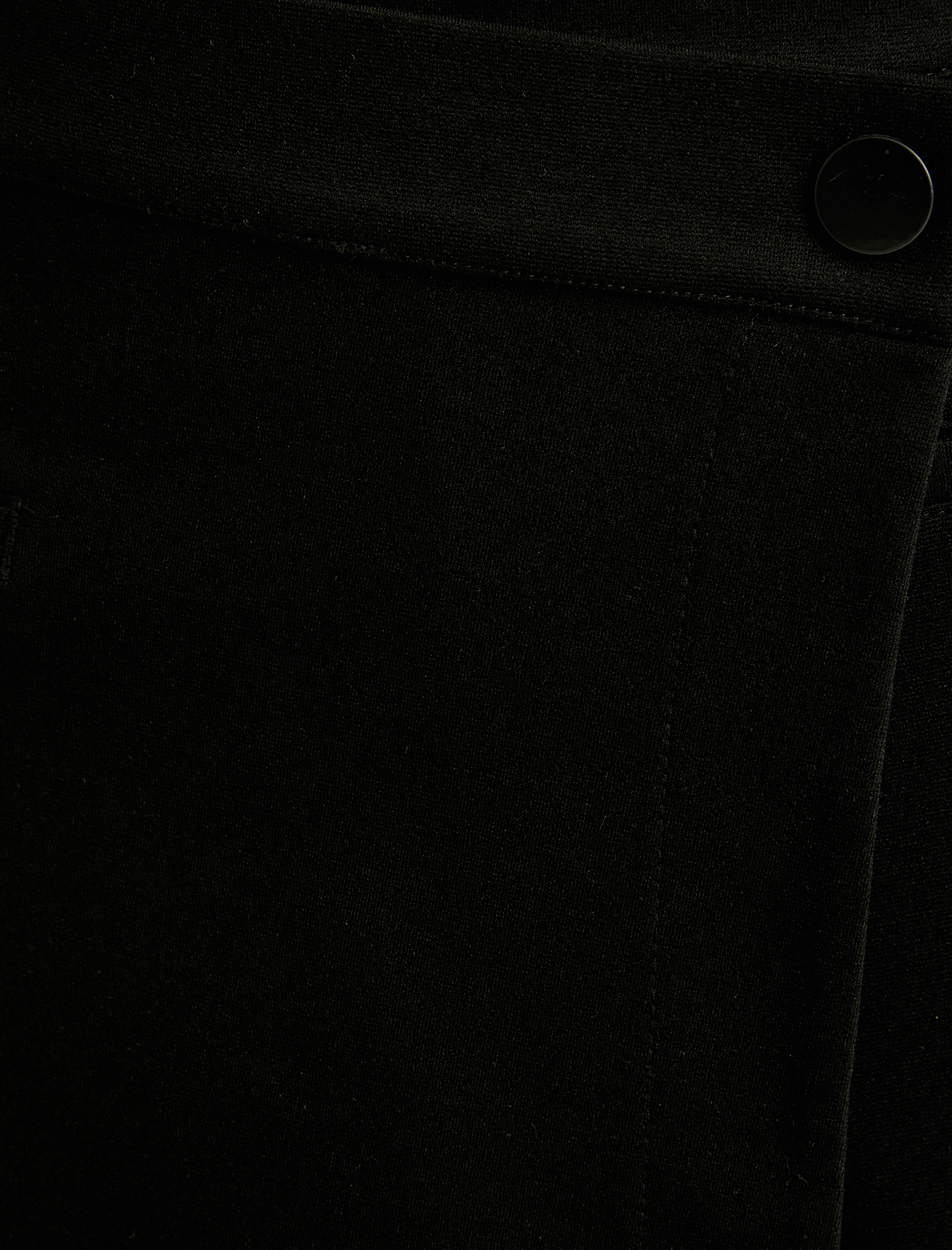   Mini Şort Etek Normal Bel Düğme Detaylı