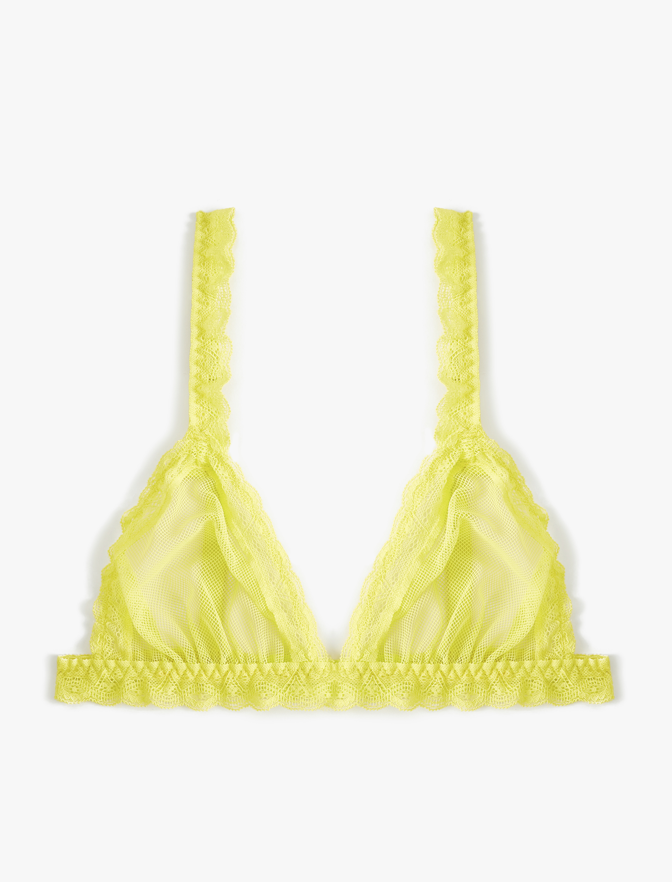   Dolgusuz Balensiz Tül Sütyen Kapsız