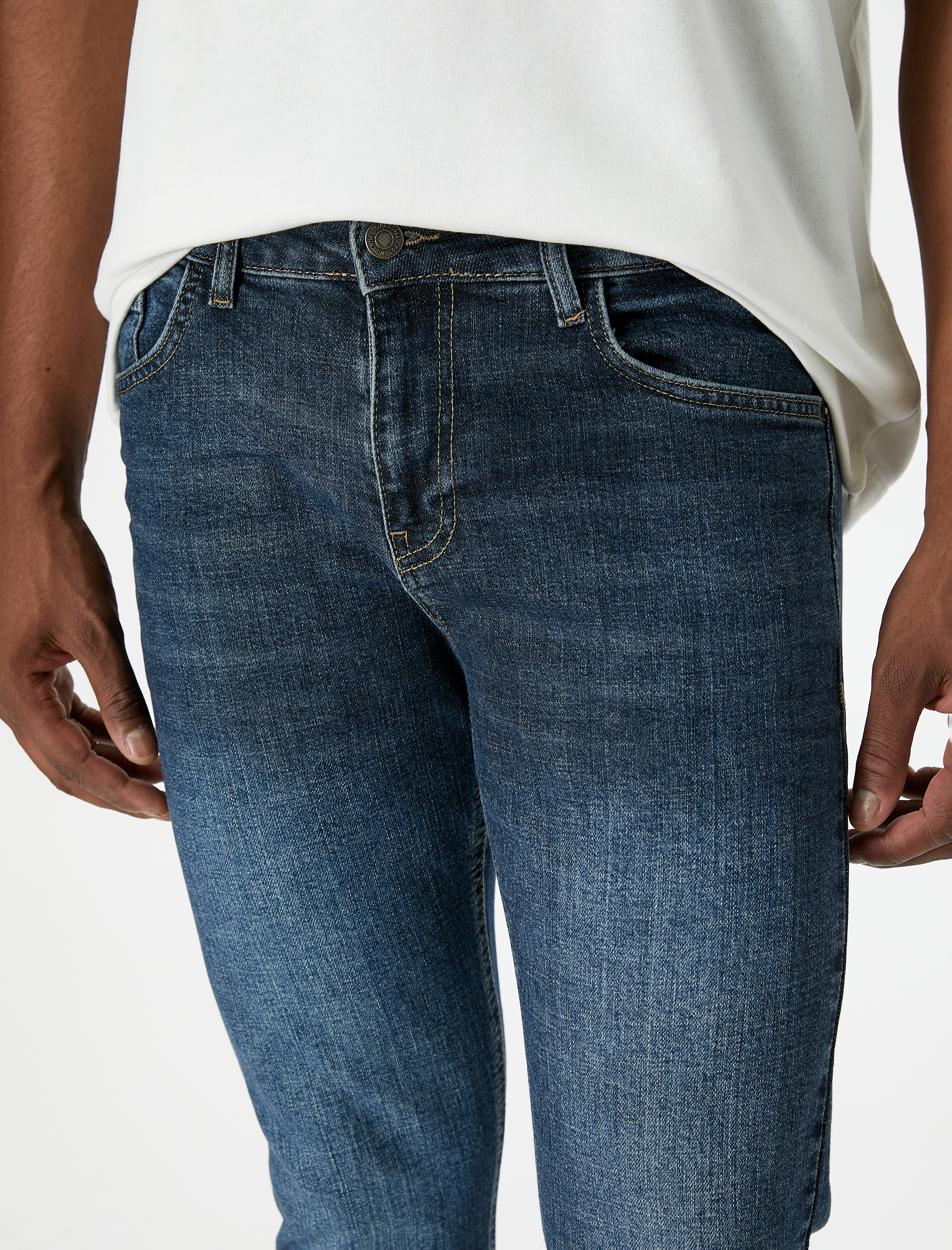 Skinny Fit Kot Pantolon - Michael Jean