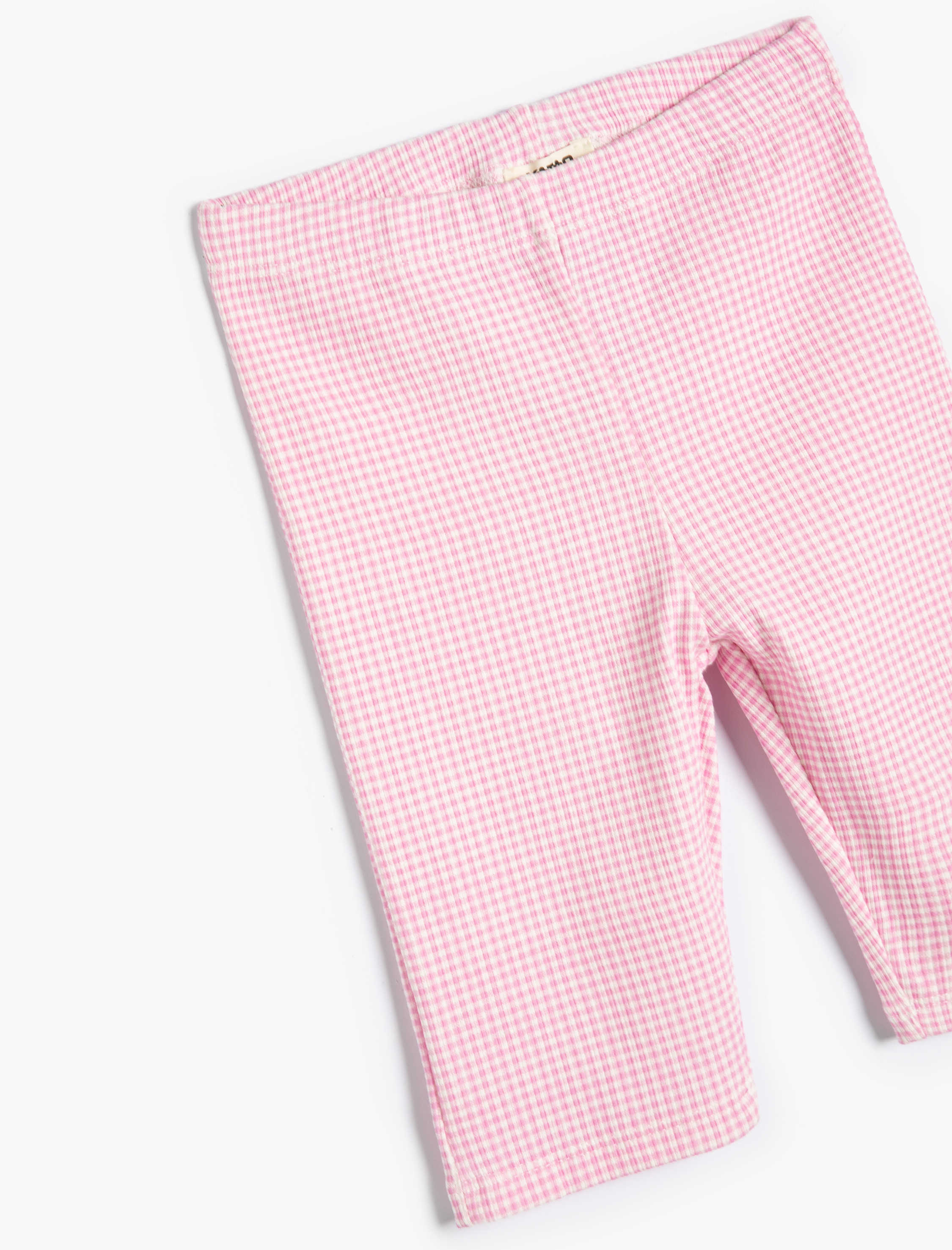  Kız Çocuk Kısa Tayt Beli Lastikli Pamuklu