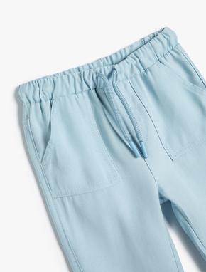 Basic Jogger Pantolon Viskon Kumaş_2