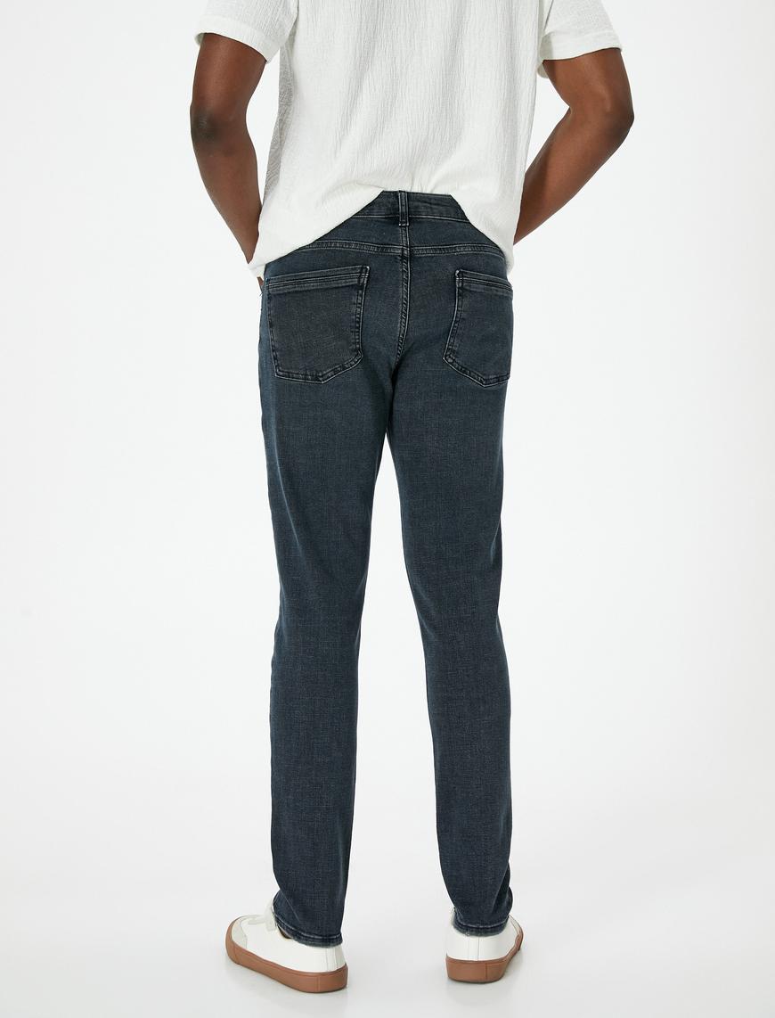   Skinny Fit Kot Pantolon - Michael Jean