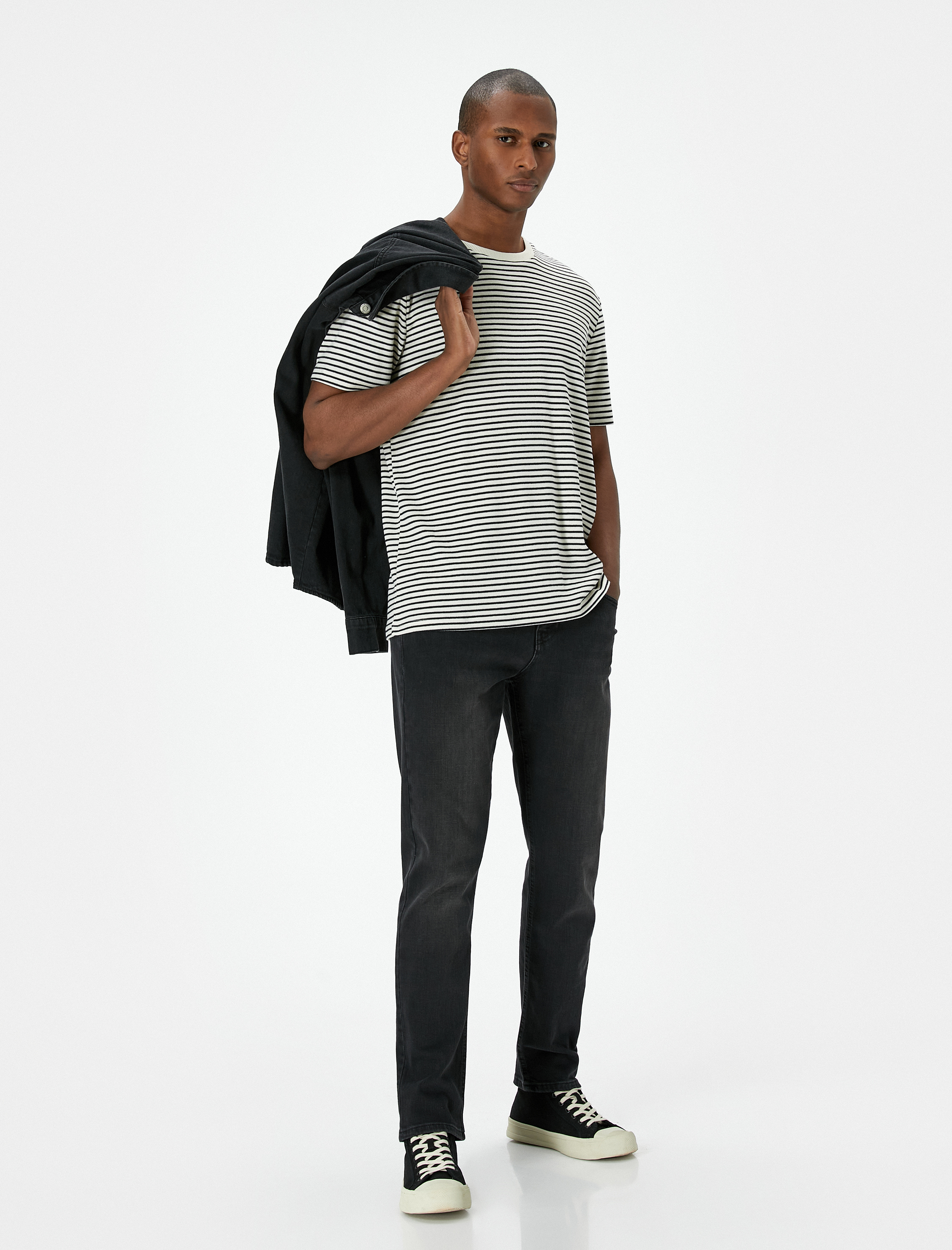   Slim Fit Kot Pantolon - Brad Jean