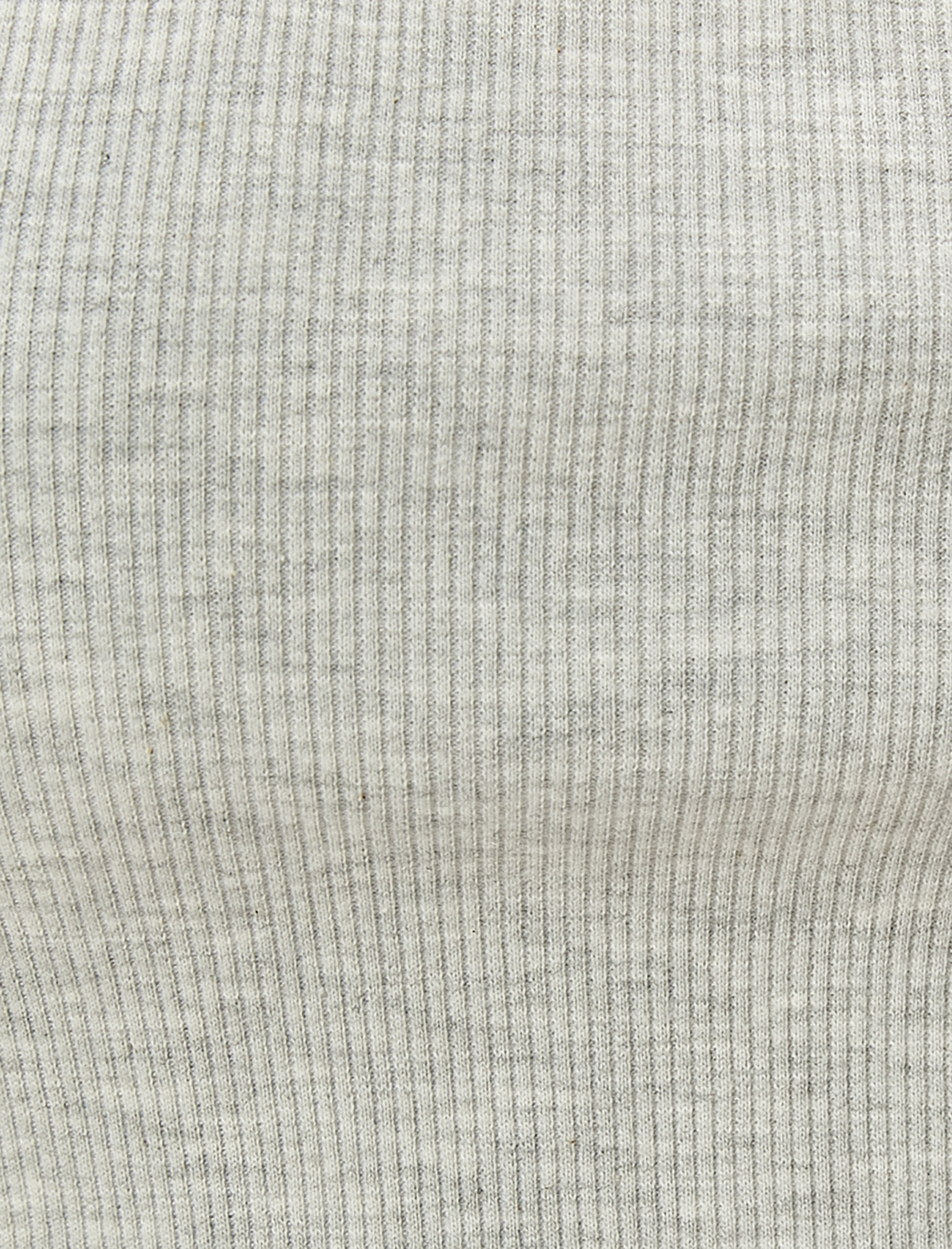   Crop Basic Halter Yaka Atlet Ribanalı Pamuklu Slim Fit