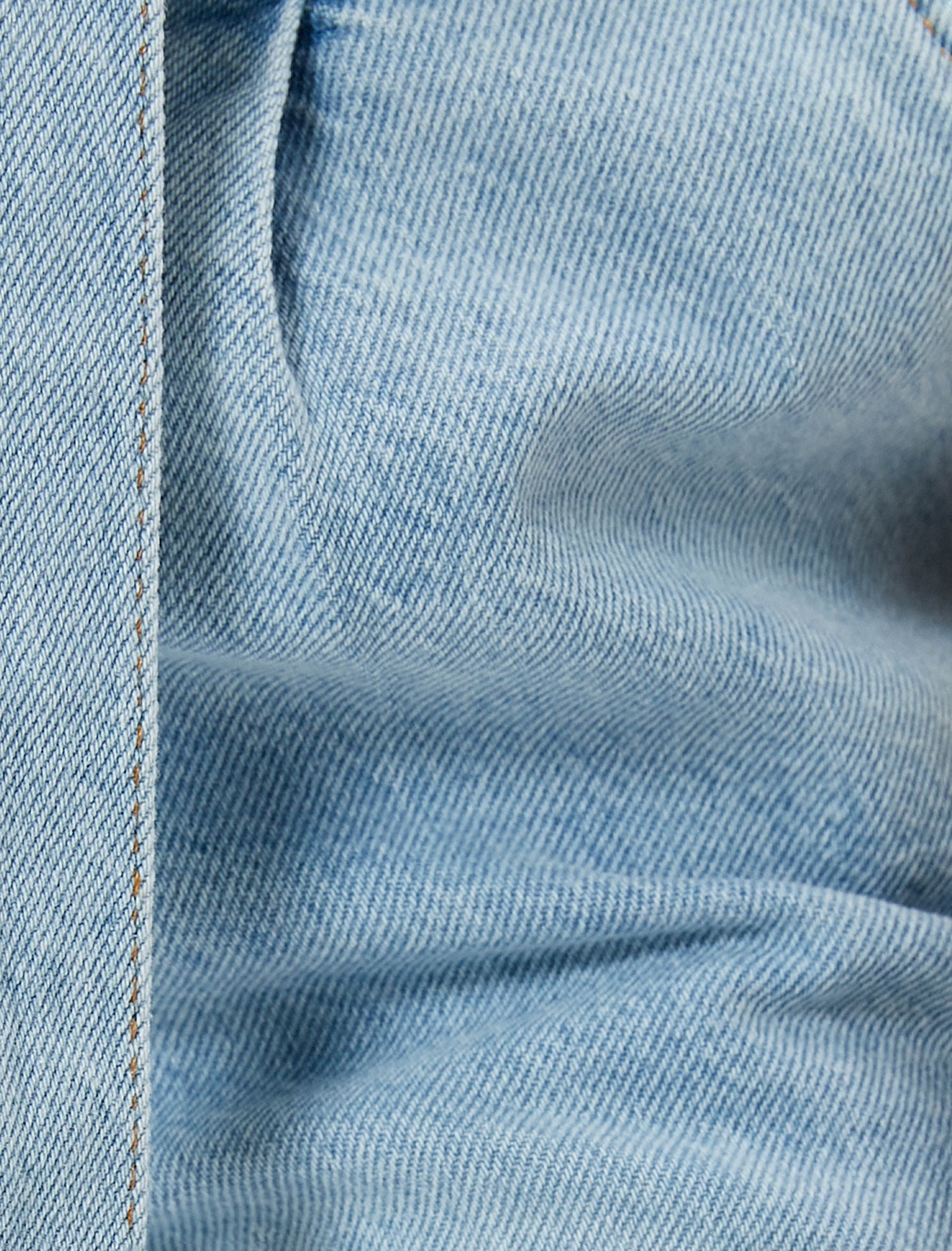   Geniş Paça Kot Pantolon Kuşak Detaylı - Bianca Wide Leg Jeans