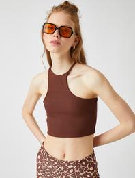 Halter Yaka Crop Atlet