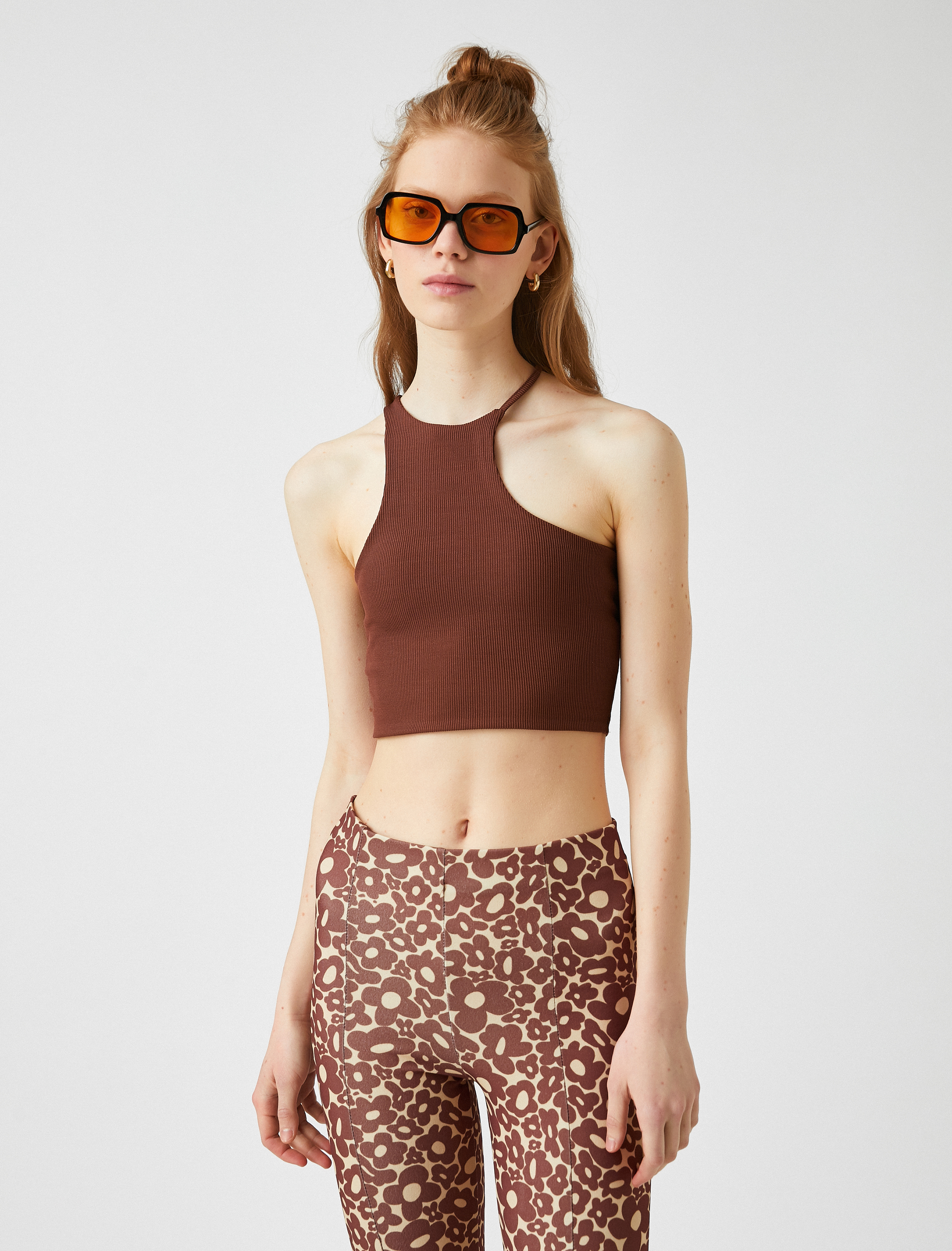   Halter Yaka Crop Atlet