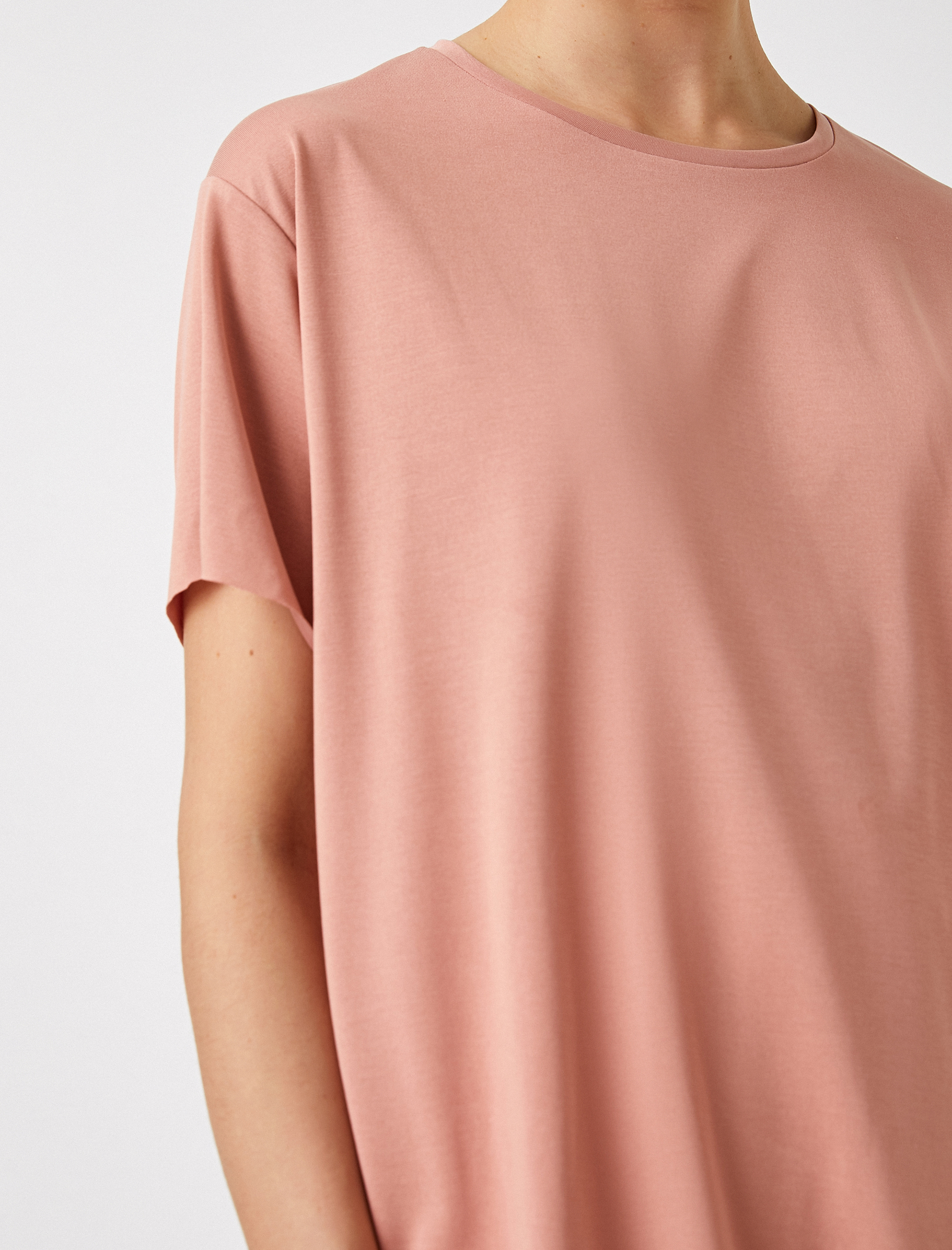   Bisiklet Yaka Kısa Kollu Tişört