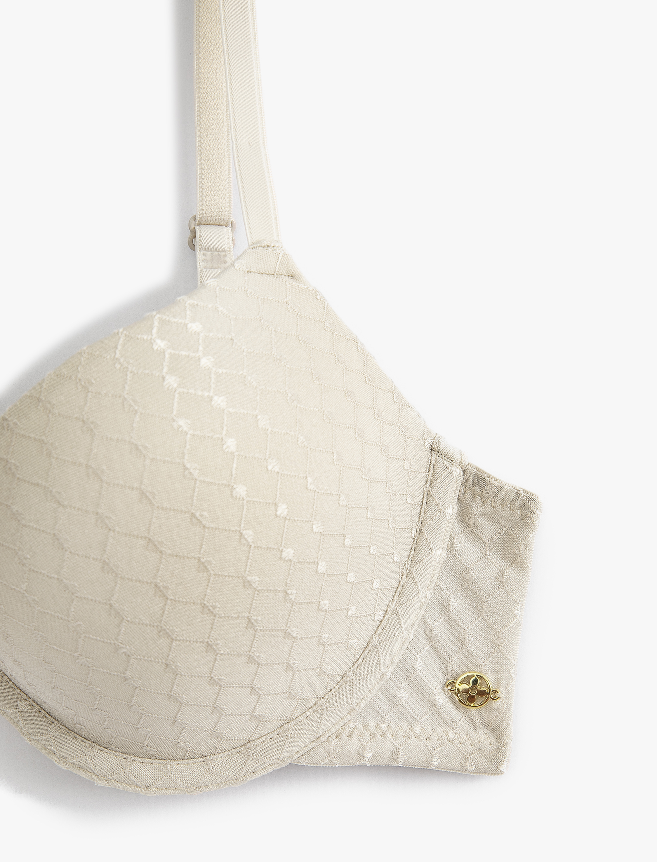   Destekli Sütyen Ekstra Dolgulu Balenli Kaplı