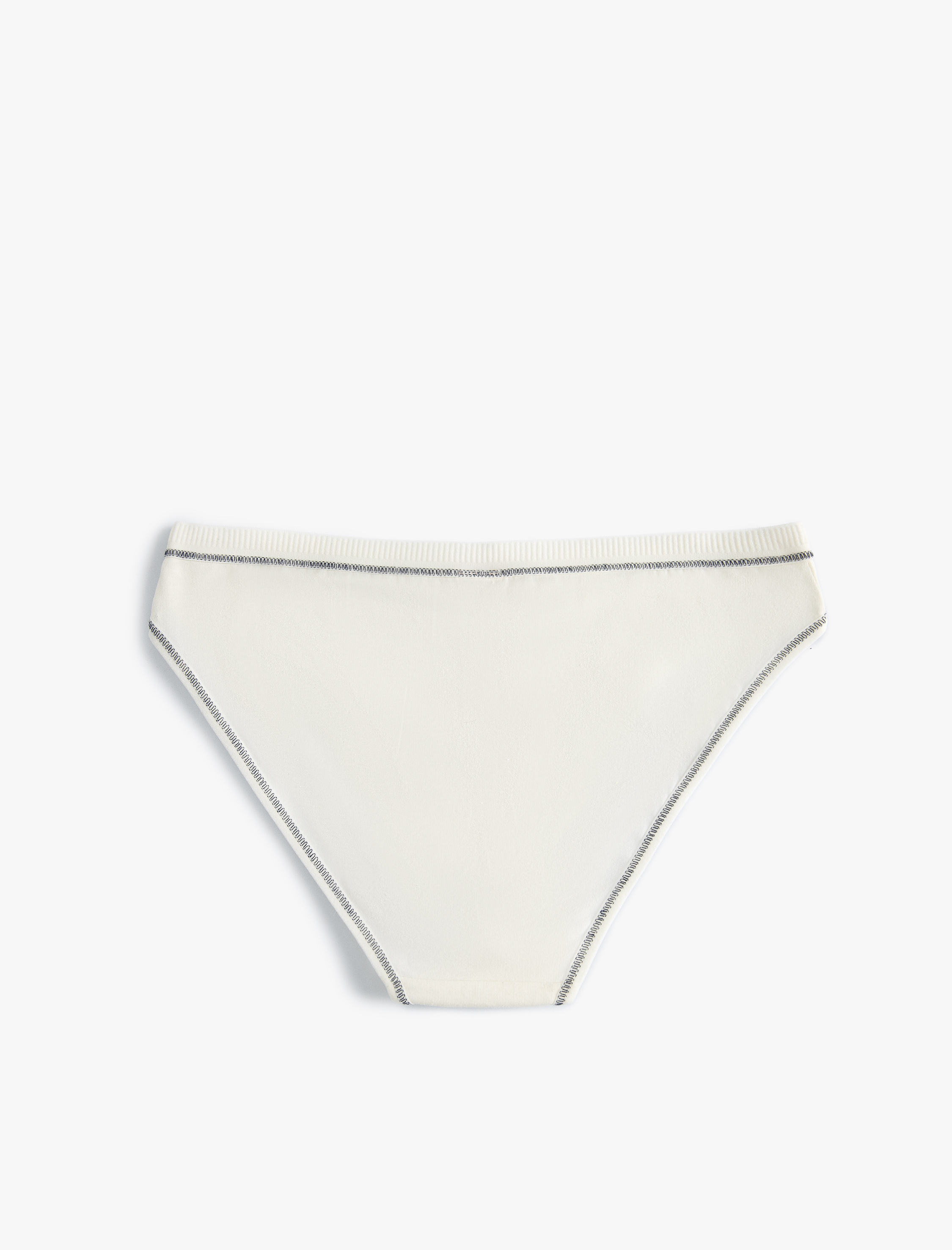   Brief Külot Normal Bel Fitilli Slogan Baskılı